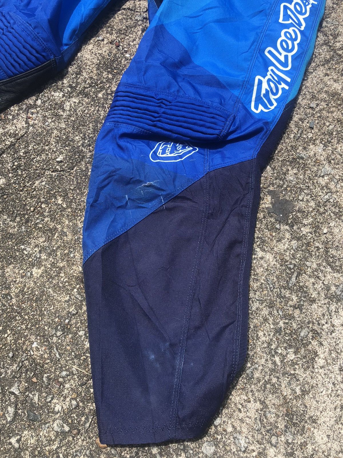 Alpinestars Troy Lee Design GP Motorcross Pants Mono Blue Size US 34 / EU 50 - 4 Thumbnail