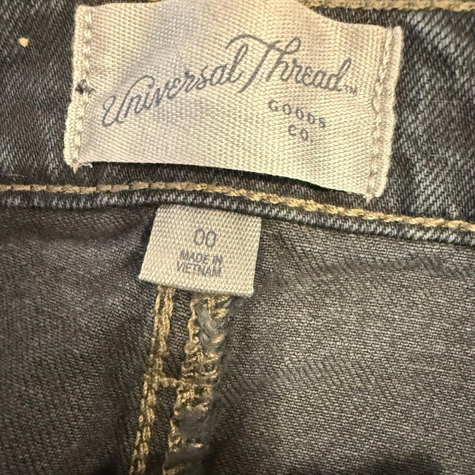 Other Universal Thread denim jeans midi skirt SZ 00 Size 24" / US 00 / IT 34 - 5 Thumbnail