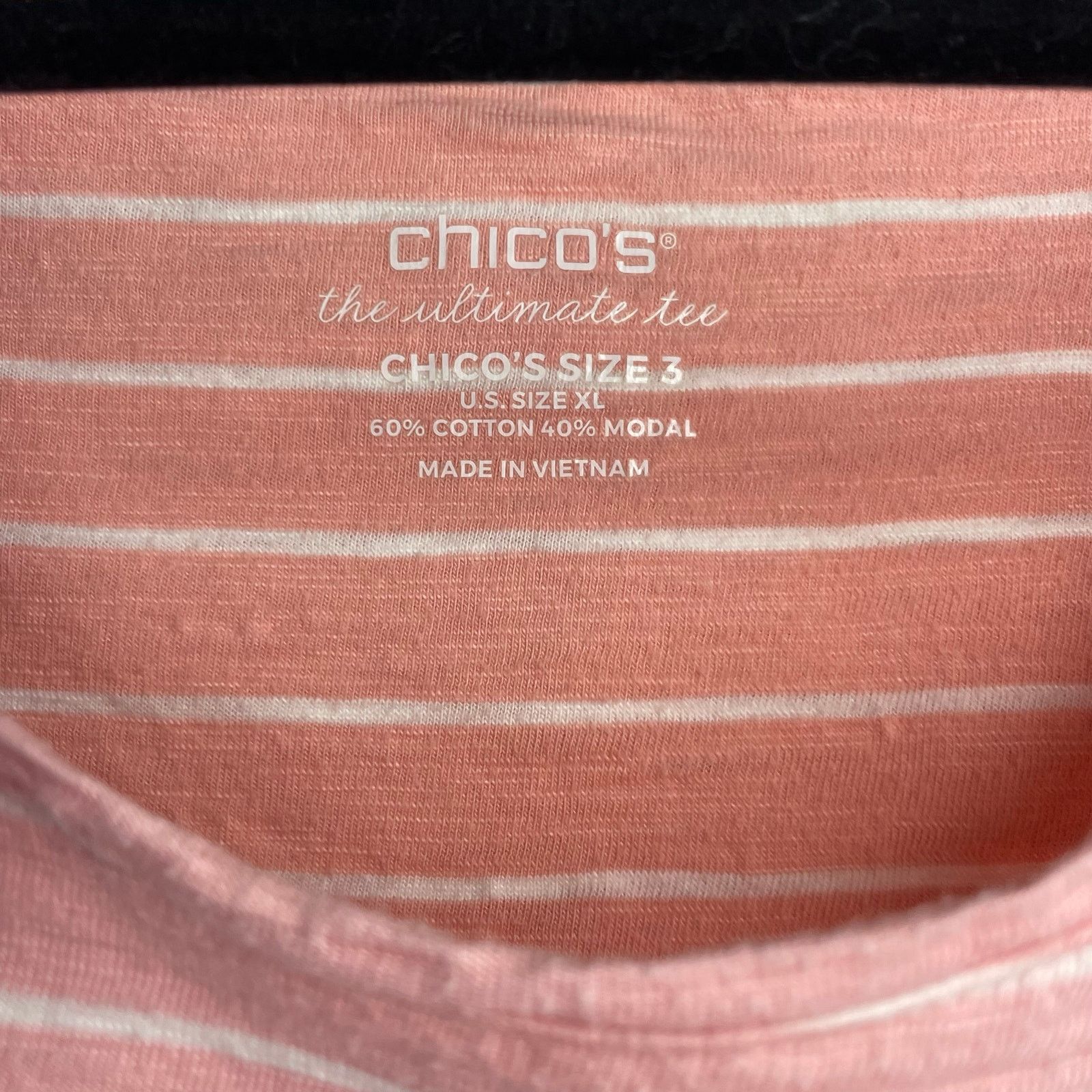 Chicos NWOT Chico’s The Ultimate Tee Size XL / US 12-14 / IT 48-50 - 7 Thumbnail