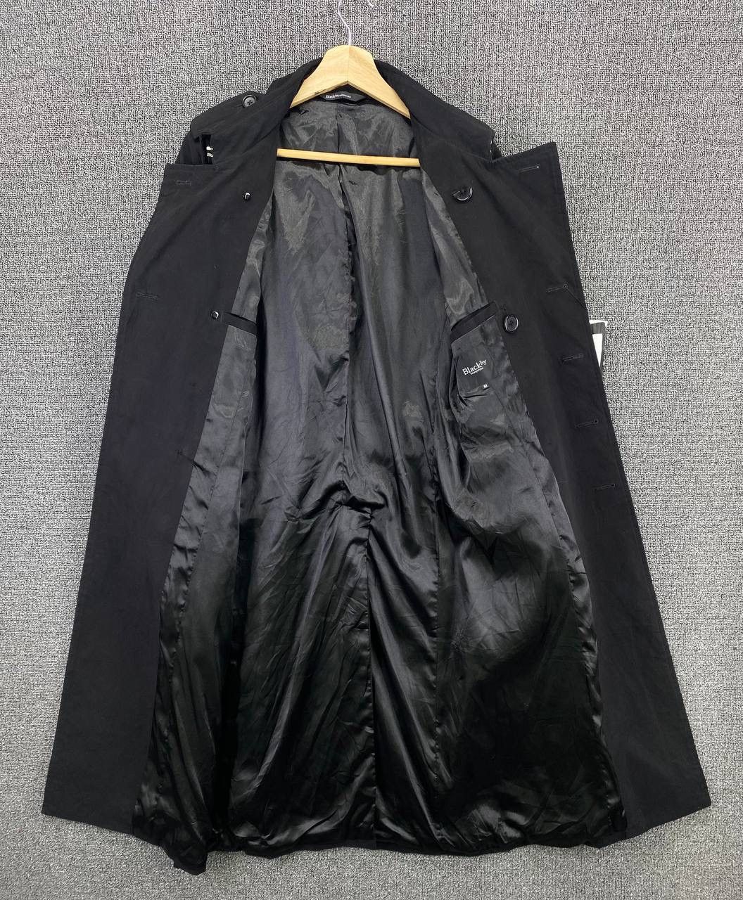 Japanese Brand Black Vanquish Double Breasted Trench Coats Long Jacket Size M / US 6-8 / IT 42-44 - 6 Thumbnail