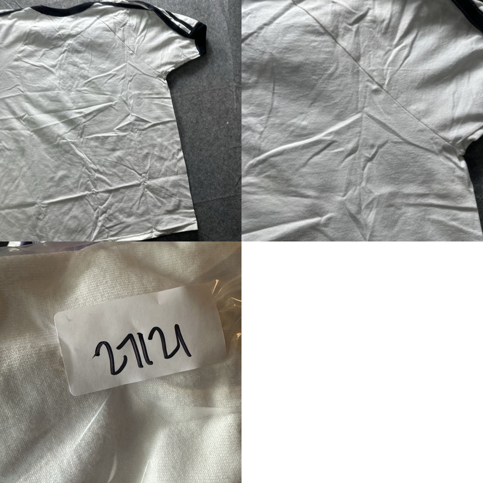 Vintage VINTAGE Giant White T-Shirt Mens XL Embroidered Rob Zombie 90s Ringer Tee Shirt White Giant Mens XL Embroidered Rob Zombie 1990s 90s Size US XL / EU 56 / 4 - 11 Thumbnail