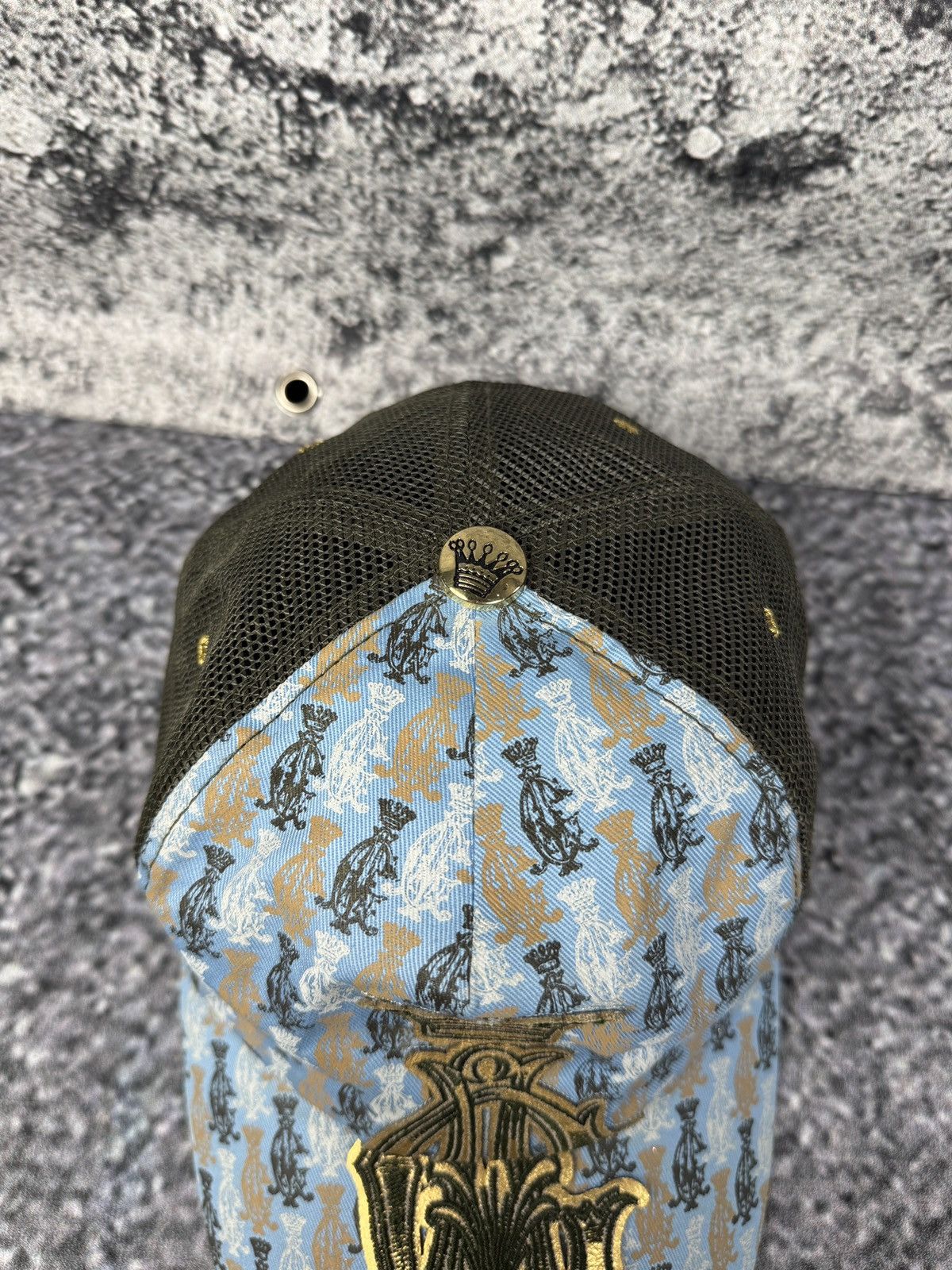 Christian Audigier Christian Audigier Baseball Cap Hat Crown Ed Hardy Style Size ONE SIZE - 4 Thumbnail