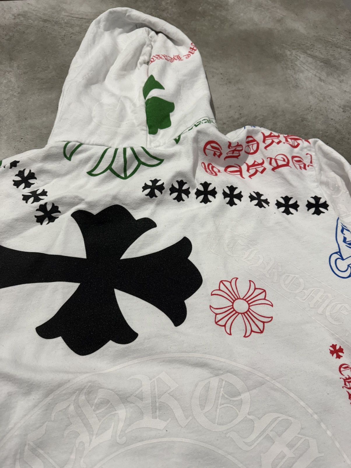 Chrome Hearts Chrome Hearts multilogo hoodie Size US M / EU 48-50 / 2 - 7 Thumbnail