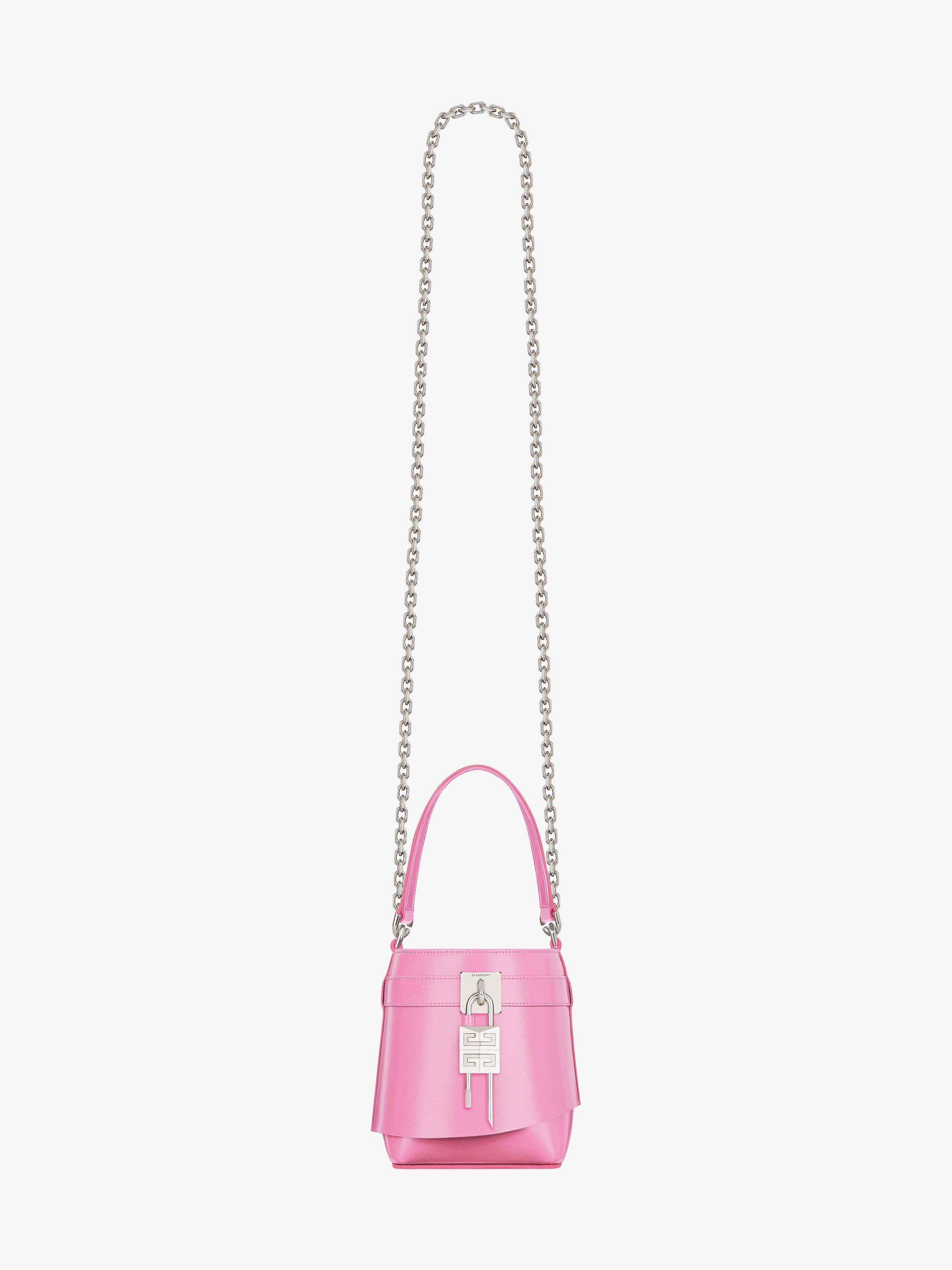 Givenchy oc11z0725 Size: OS / Micro Bucket Bag in Lipstick Pink Size ONE SIZE - 4 Thumbnail