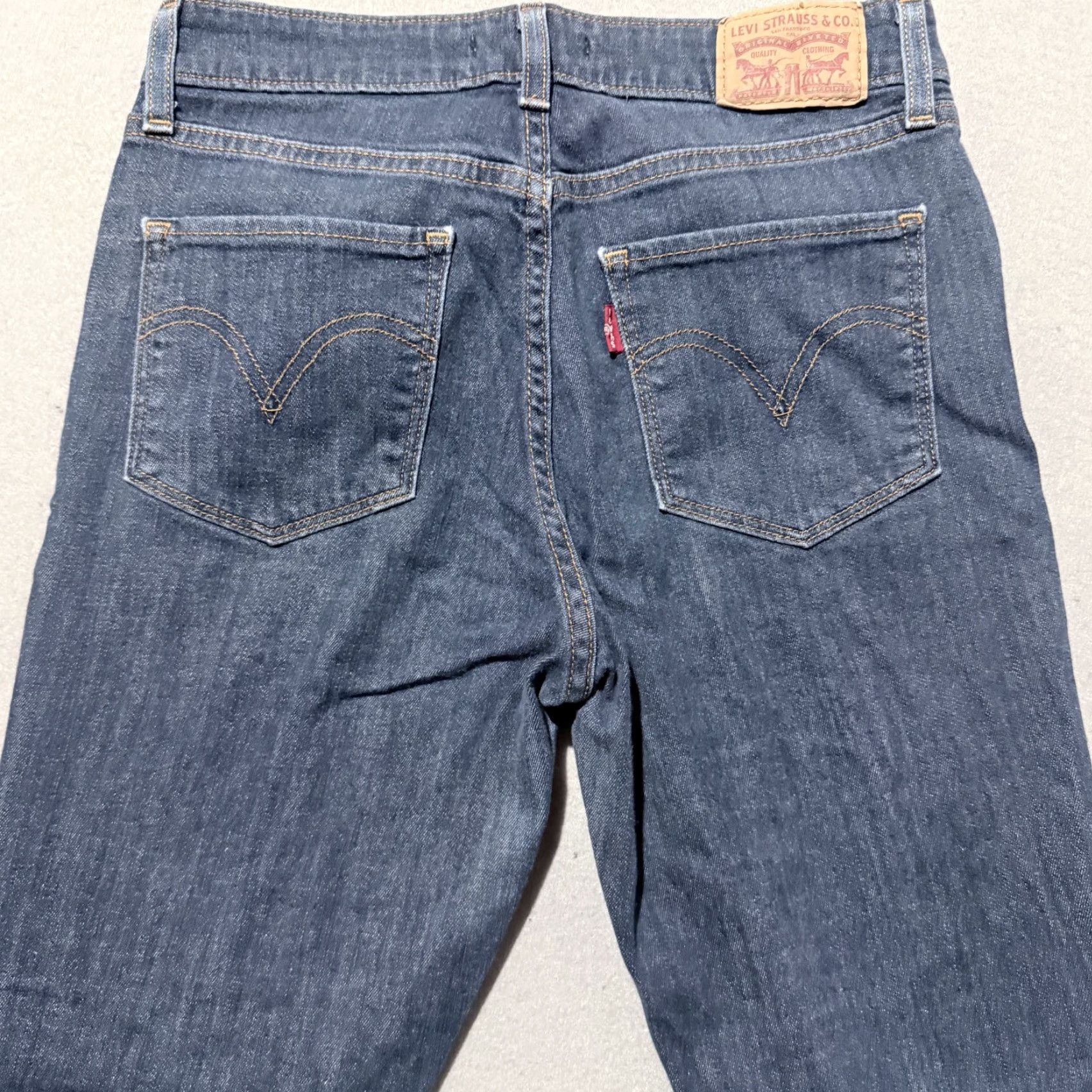 Levi's Levi's Jeans Women Blue Mid Rise Skinny 28x30 Pockets Zip Fly 5-Pocket Denim Slim Vintage: No 90s City Size 28" / US 6 / IT 42 - 4 Thumbnail