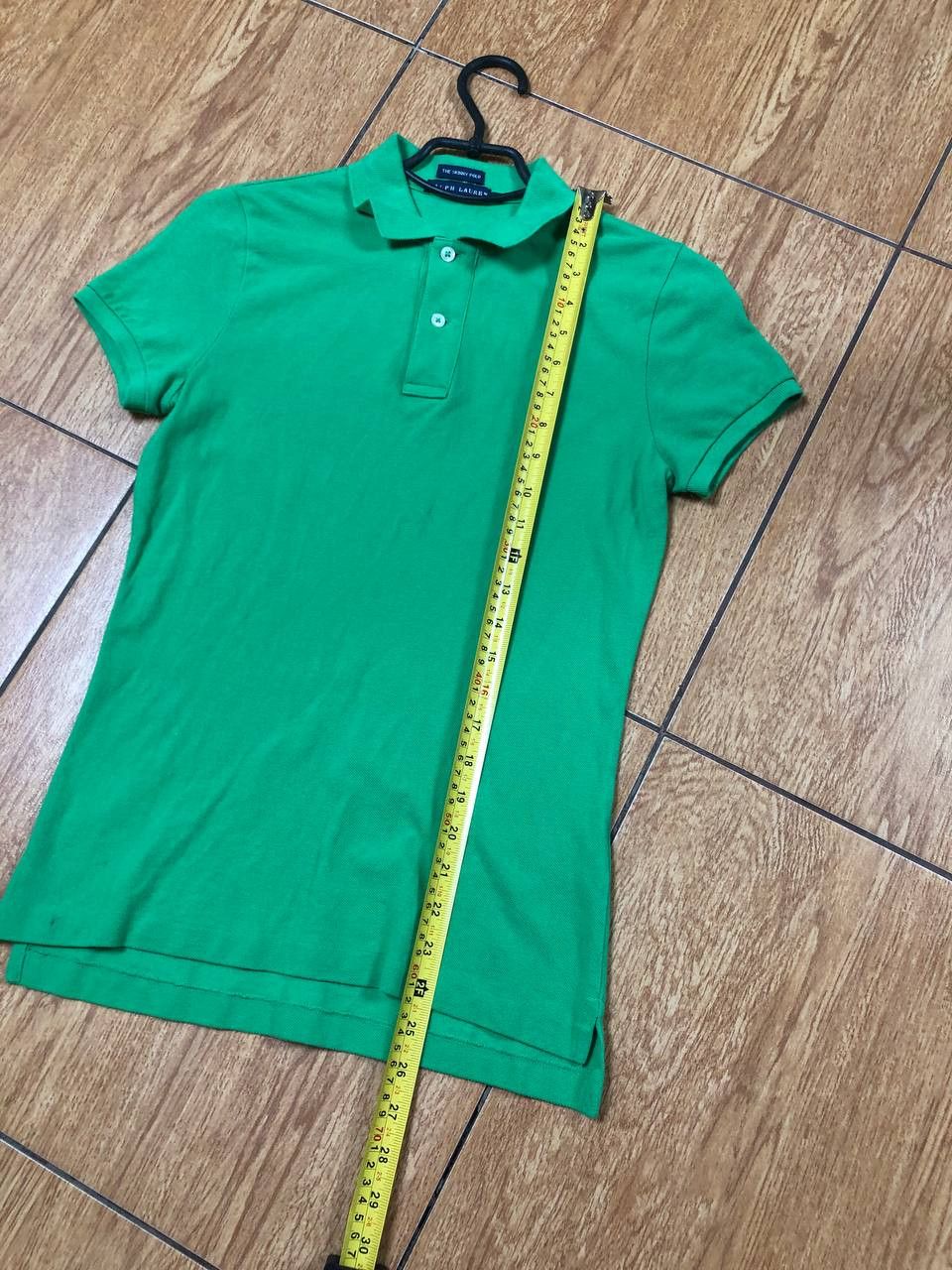 Ralph Lauren Vintage Ralph Lauren Green Skinny Polo Size S Size S / US 4 / IT 40 - 6 Thumbnail