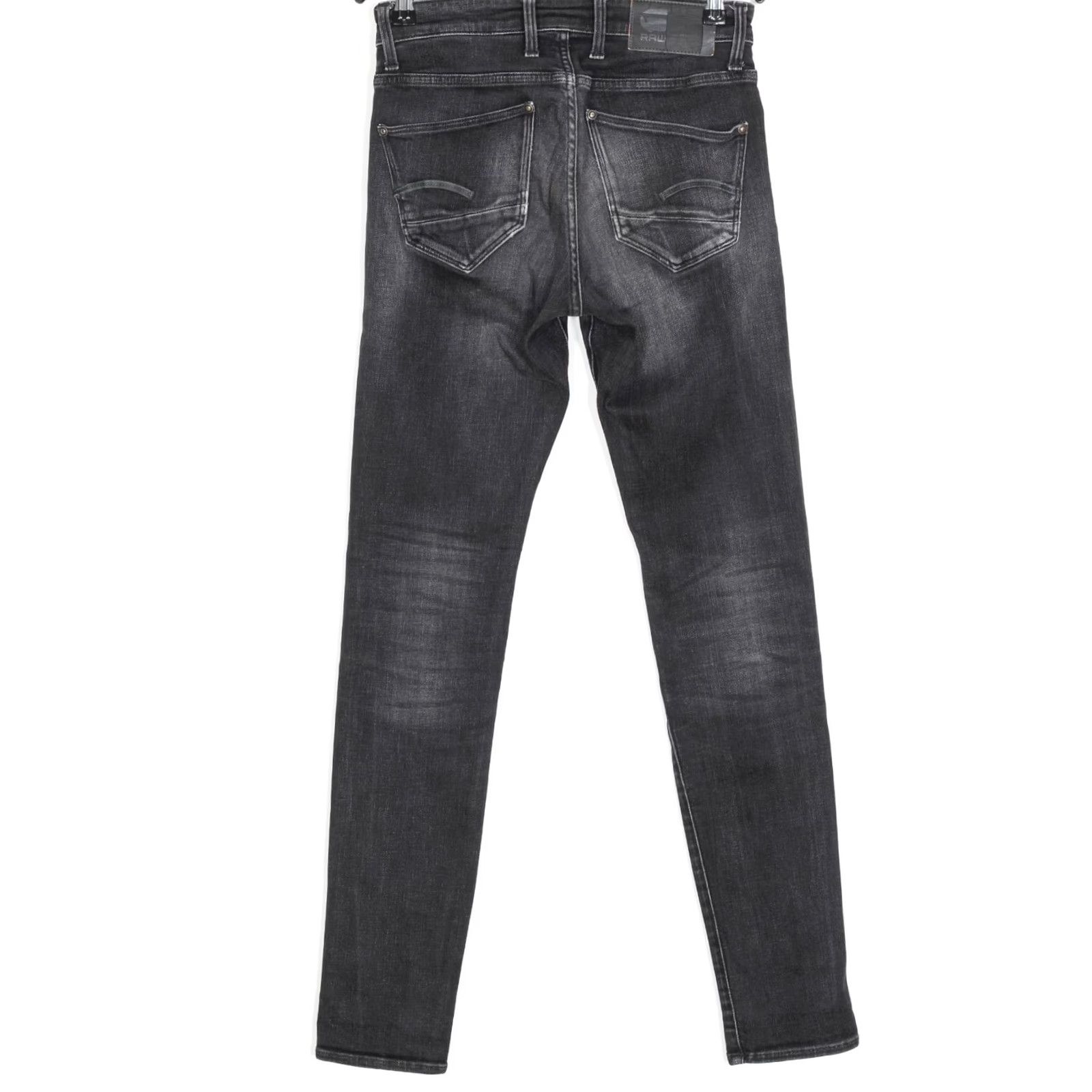 G-Star G-STAR REVEND SKINNY Stretch Jeans Men W27 L34 DZ7821 Grey Denim Slim 5-Pocket Design Zip Closure Mid Rise 27/34 Regular Size Size US 27 - 2 Thumbnail