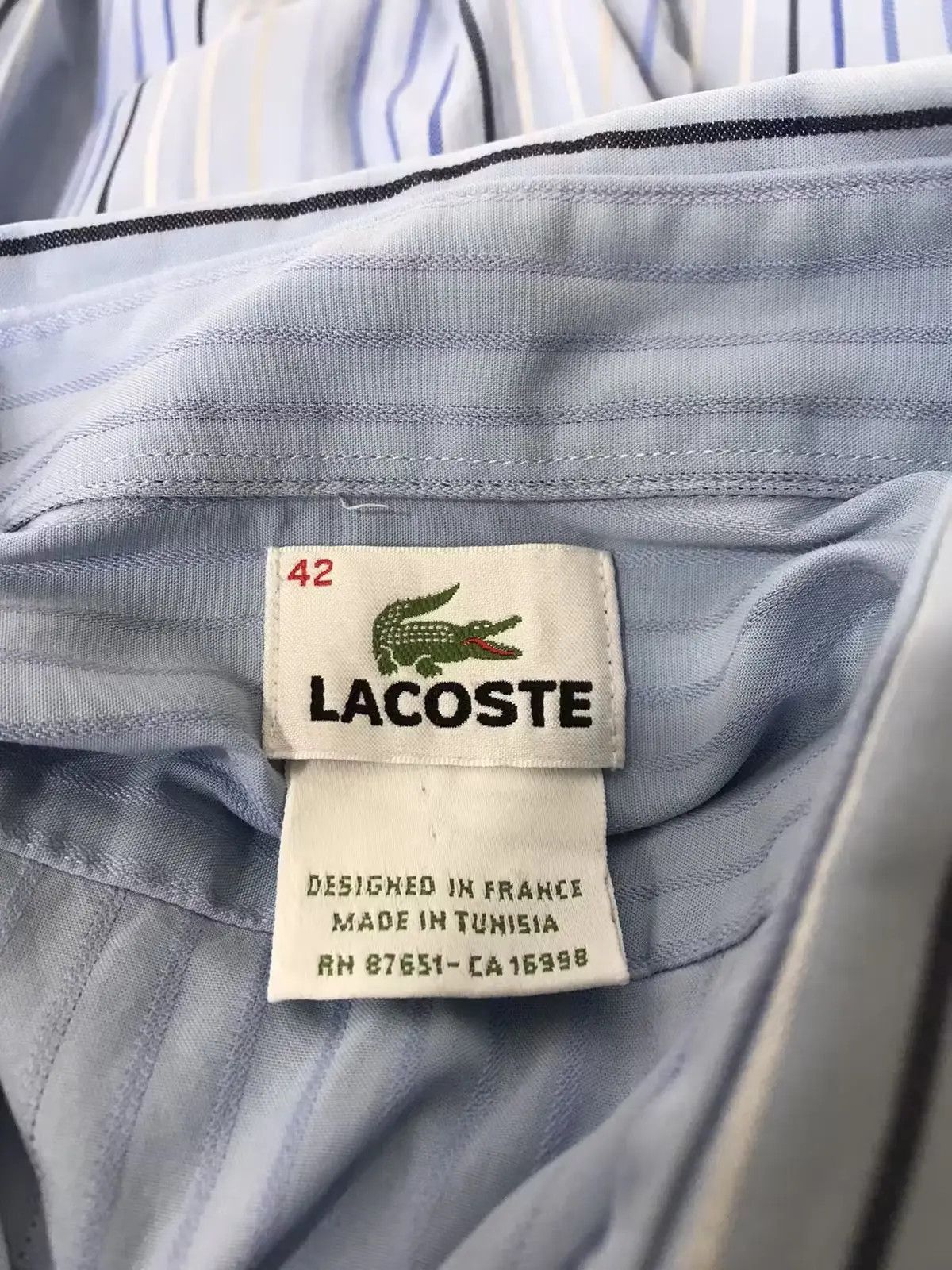 Lacoste × Vintage Vintage Lacoste men’s shirt size 42 Size US M / EU 48-50 / 2 - 4 Thumbnail