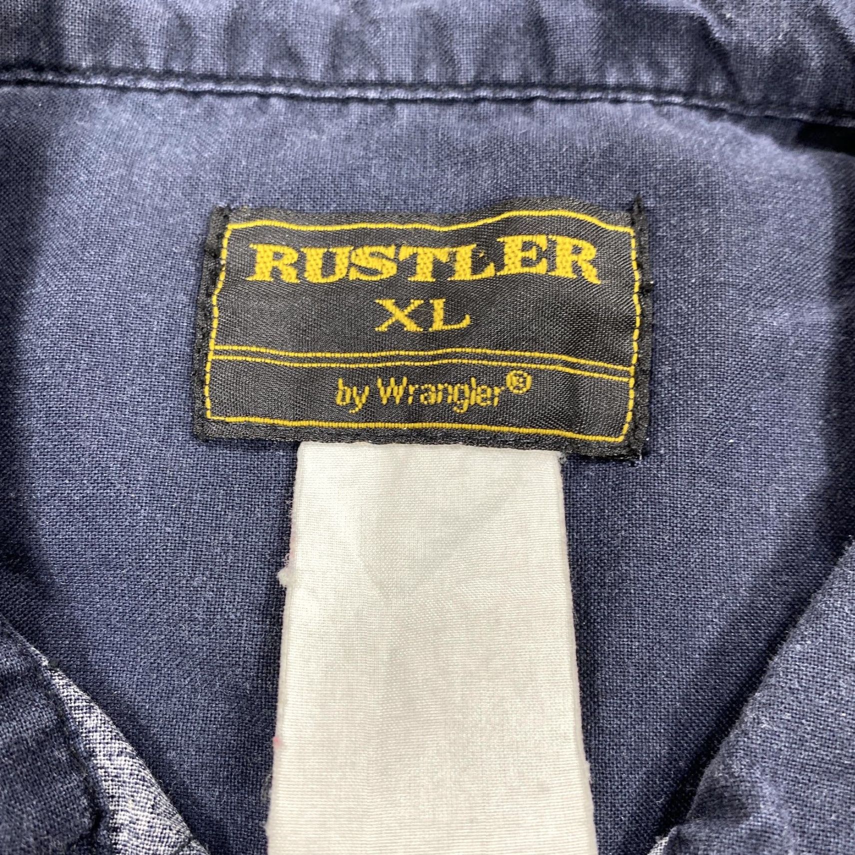 Vintage VINTAGE Rustler Shirt Mens XL Blue Geometric Long Sleeve Button Up Aztec Western Size US XL / EU 56 / 4 - 3 Thumbnail