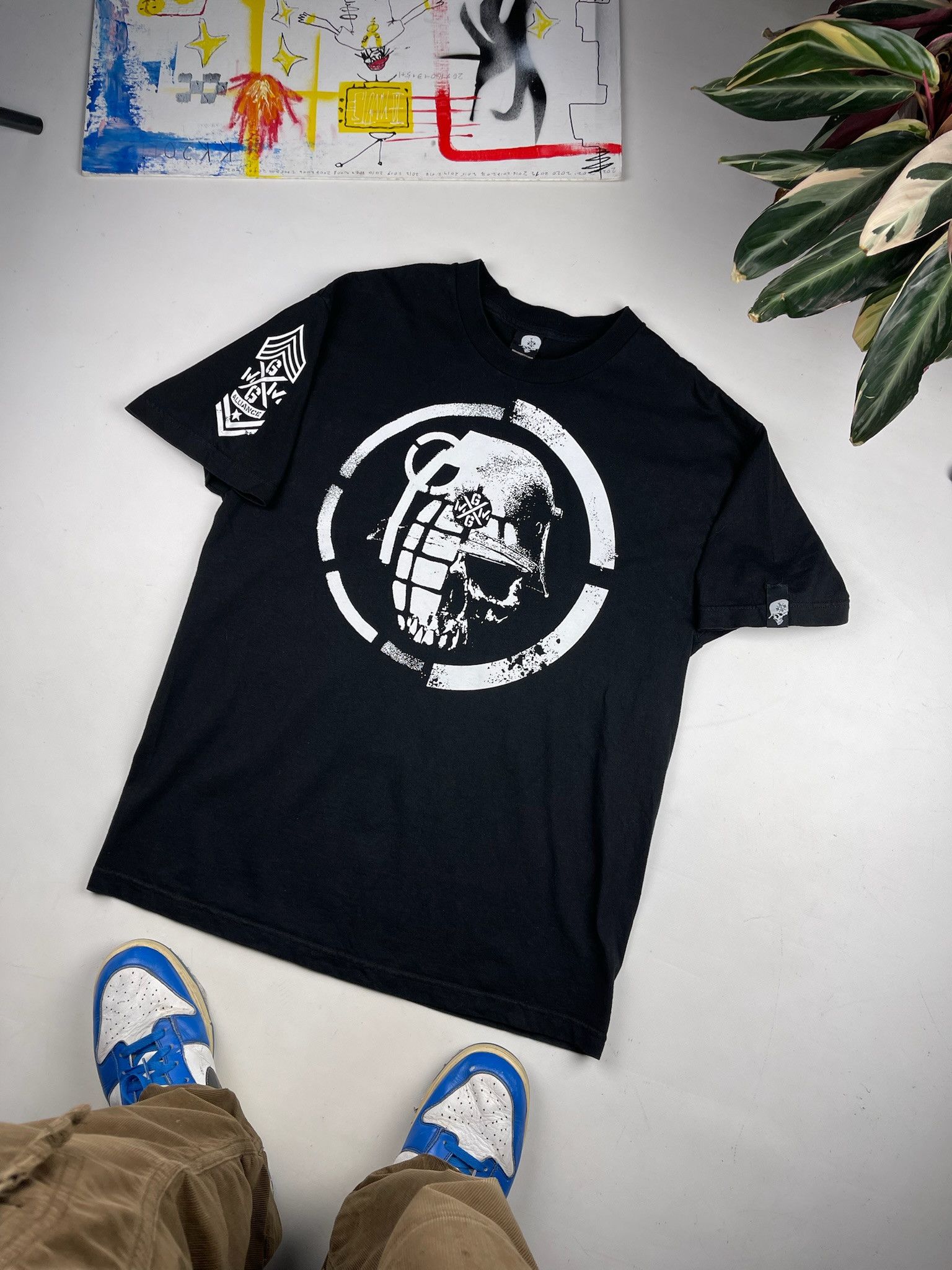 Metal Mulisha Vintage 00s Metal Mulisha skull war tee y2k og fullprint Size US L / EU 52-54 / 3 - 6 Thumbnail
