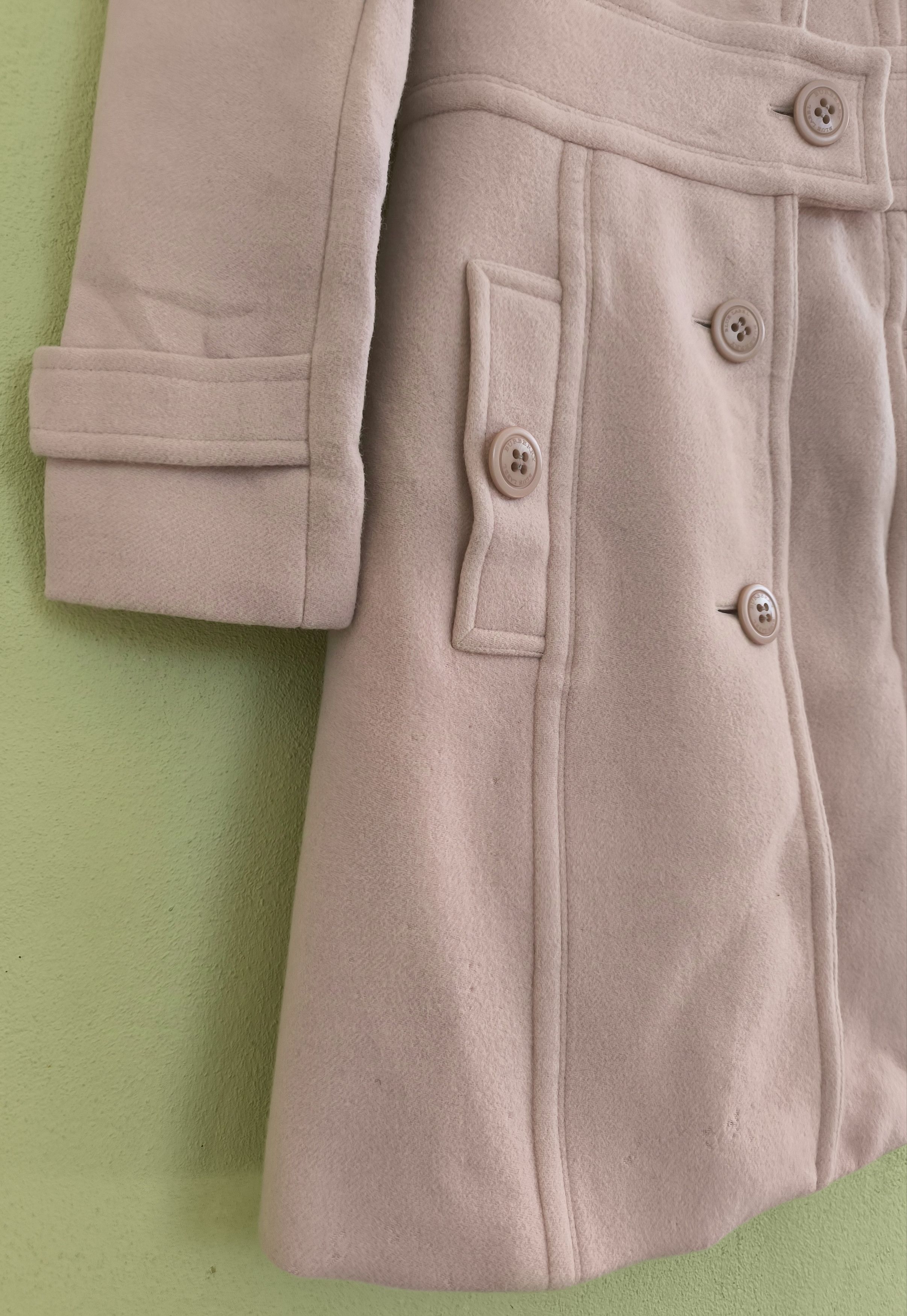 Burberry BURBERRY BLUE LABEL angola fabric coat Size XS / US 0-2 / IT 36-38 - 4 Thumbnail