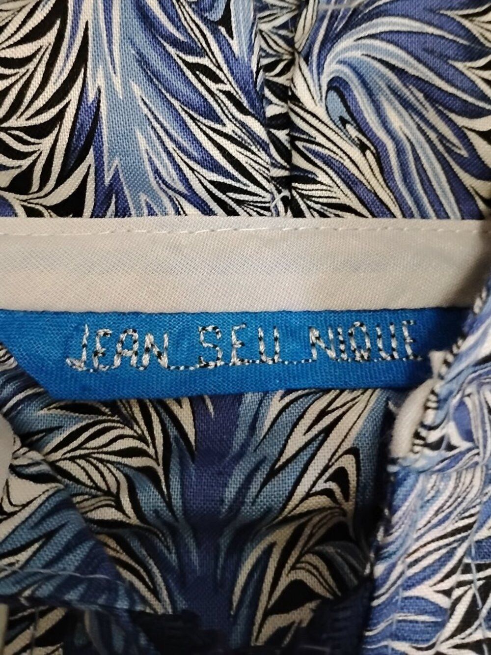 Other Jean Seu Nique Bag Lady Jacket Coat Upcycle Size XL / US 12-14 / IT 48-50 - 3 Thumbnail