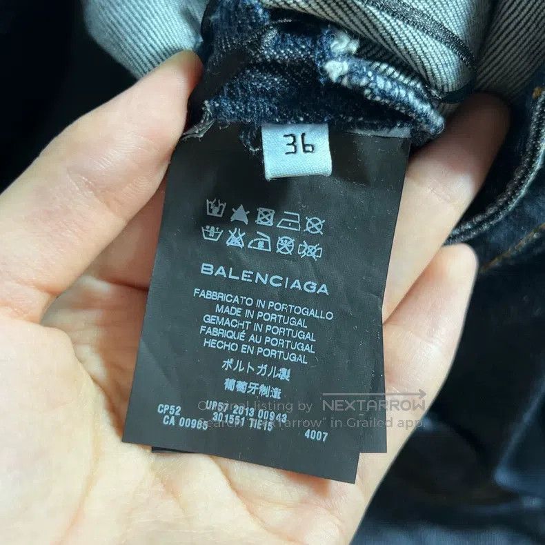 Balenciaga Balenciaga Denim Jeans Size US 36 / EU 52 - 4 Thumbnail