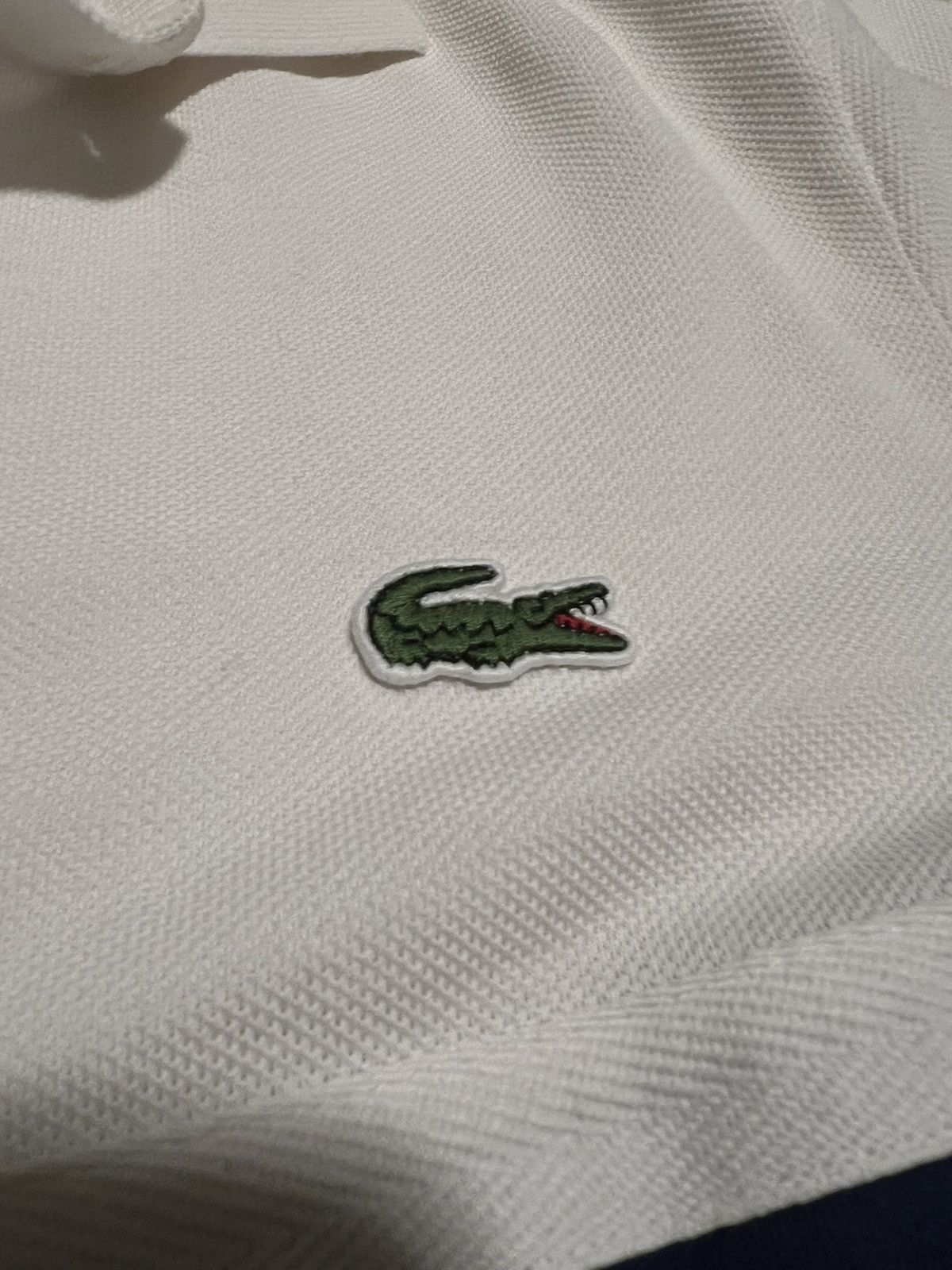 Lacoste Lacoste navy and white polo Size US S / EU 44-46 / 1 - 4 Thumbnail