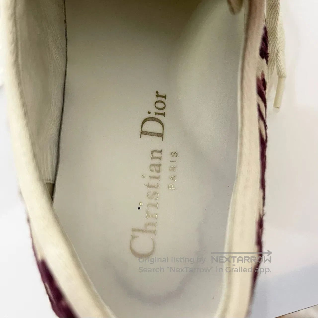 Dior Dior Slogan Sneakers. Size US 6 / IT 36 - 7 Thumbnail