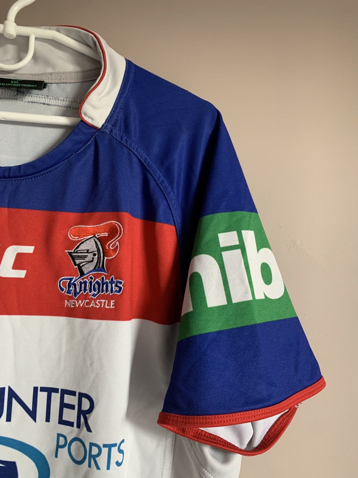 Vintage Newcastle Knights Home Rugby League Shirt NRL ISC Vintage Size US XXL / EU 58 / 5 - 4 Thumbnail