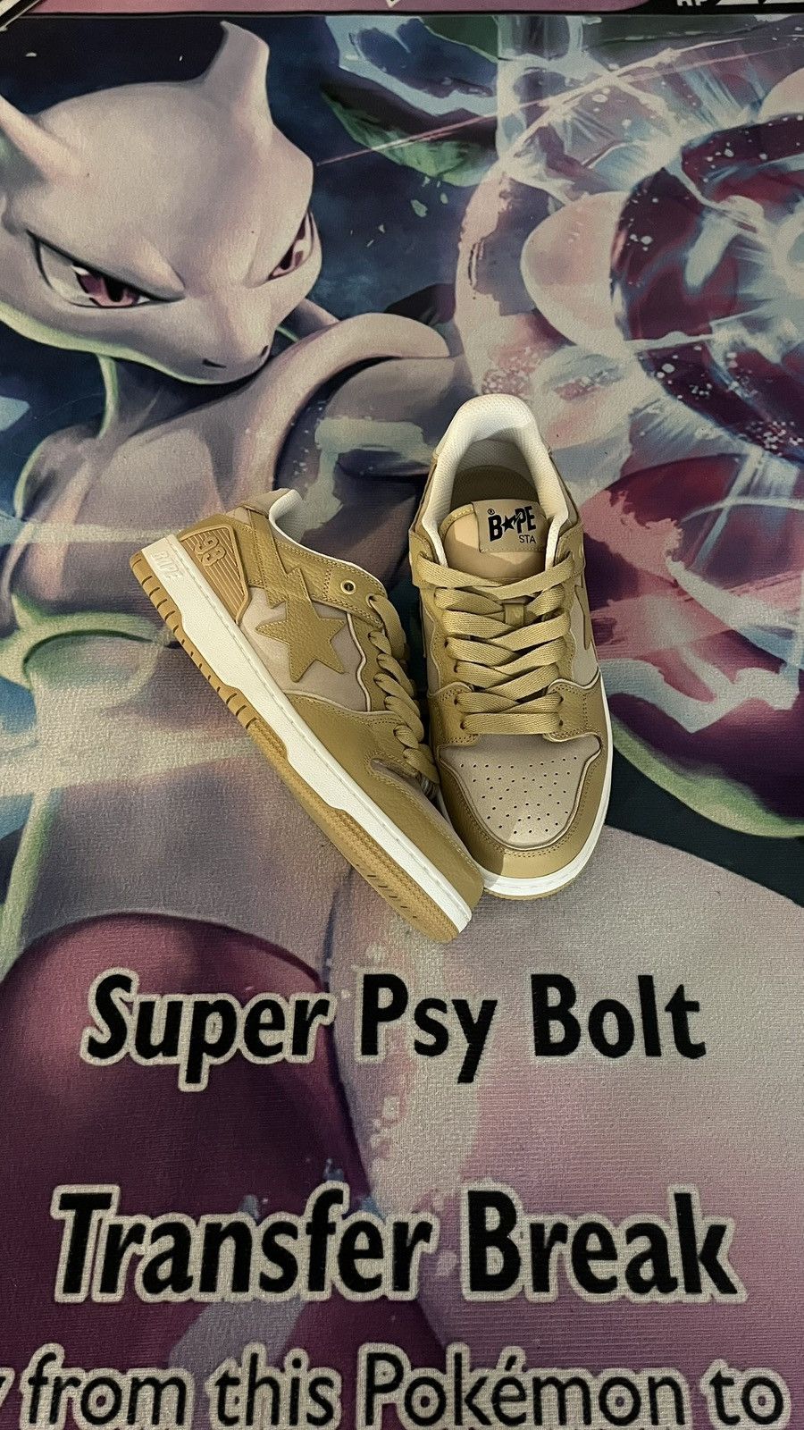 Bape Bapesta Sk8 Sta #4 Beige Gradient Size 9 US A Bathing Ape Size US 9 / EU 42 - 1 Thumbnail