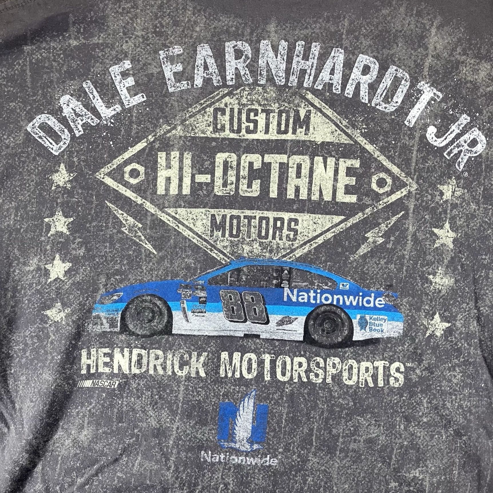Chase Authentics VINTAGE Chase Authentics NASCAR Dale Earnhardt Jr Graphic T-Shirt Men 2XL Retro Gray Short Sleeve Size US XXL / EU 58 / 5 - 7 Thumbnail