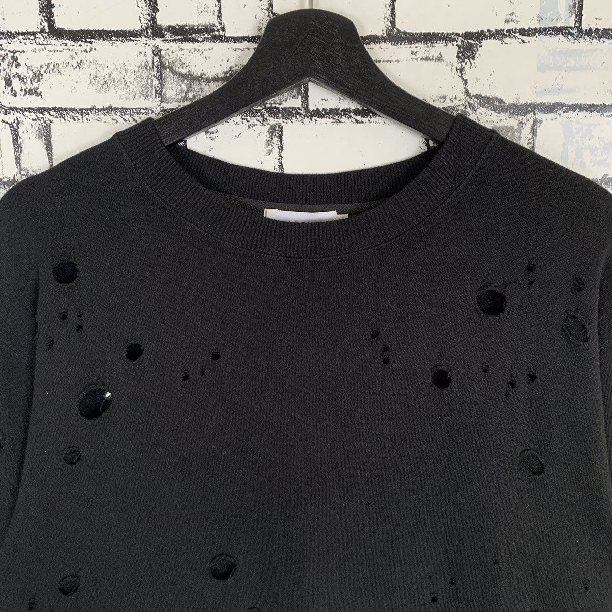 Designer × Japanese Brand Vintage Ragout Distressed Sweatshirt Size M / US 6-8 / IT 42-44 - 3 Thumbnail