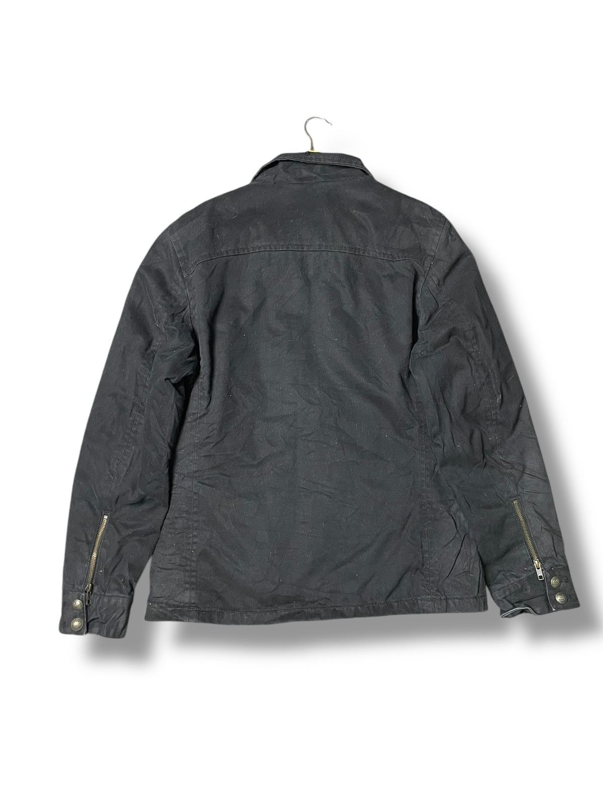 Japanese Brand × Vintage Pazzo Denim Store Brand Jeans Jacket (64) Size US L / EU 52-54 / 3 - 7 Thumbnail