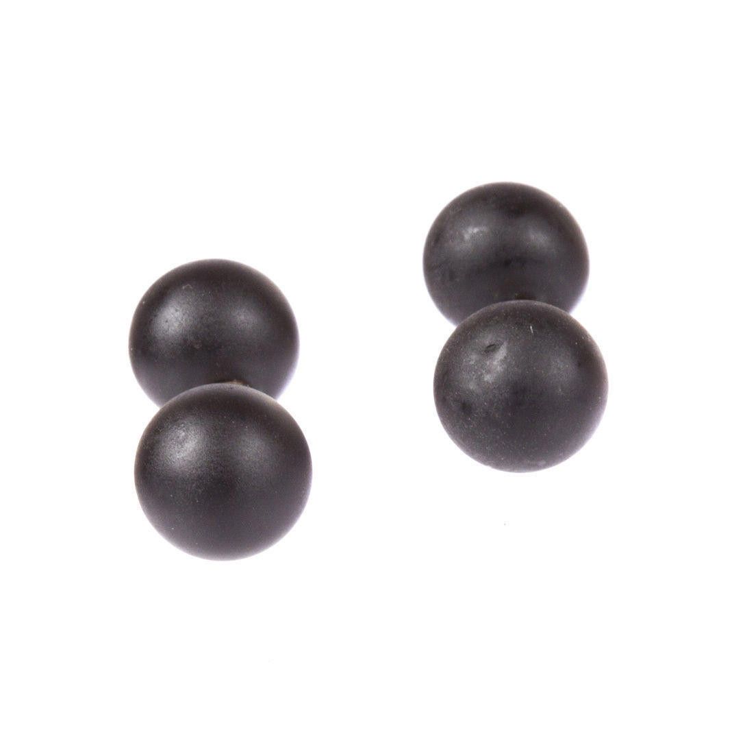 Designer Victorian Jet Ball Cufflinks Size ONE SIZE - 1 Thumbnail
