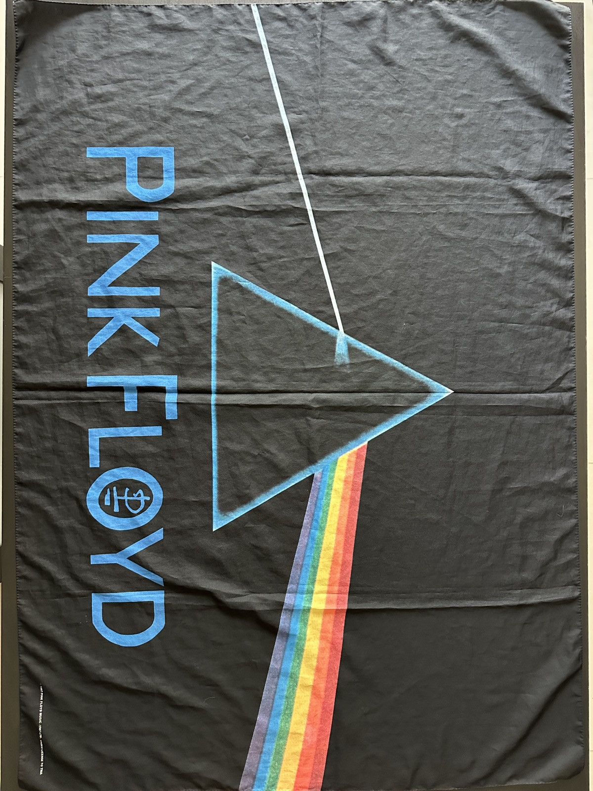 Pink Floyd Vintage Pink Floyd “Dark Side Of The Moon” wall banner Size ONE SIZE - 1 Thumbnail