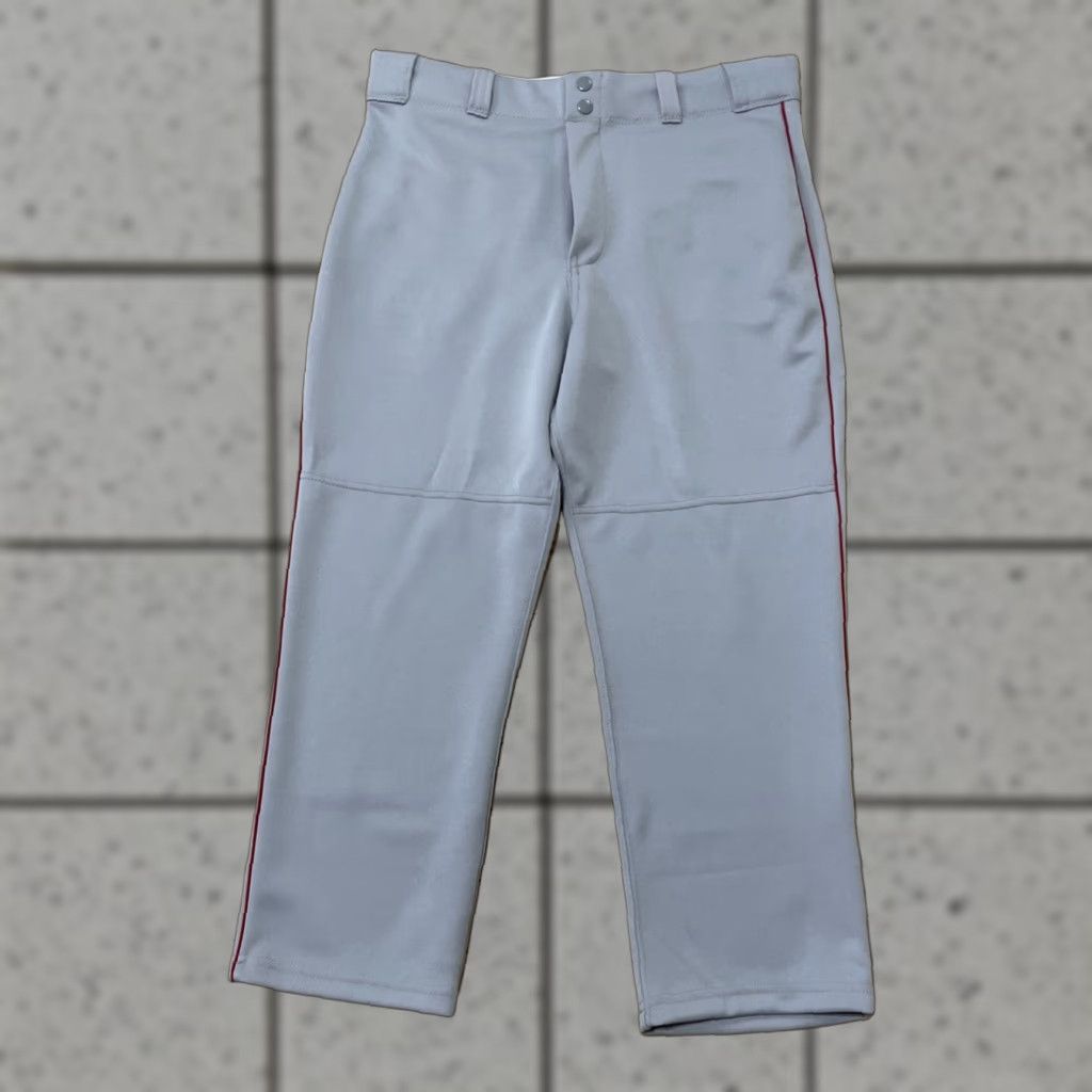 Vintage VINTAGE Majestic Softball Pants Womens XL Gray Capri Silver Base 894Y 349839 NEW 34x23 Size 40" / US 18 - 1 Thumbnail