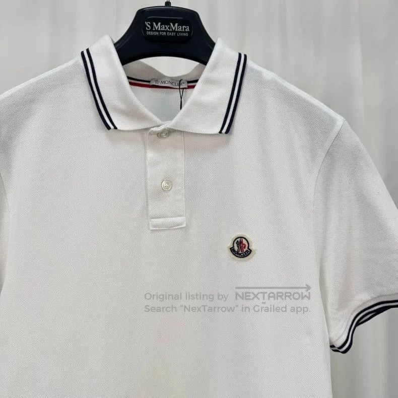 Moncler Moncler Embroidered Logo Polo Shirt. Size US S / EU 44-46 / 1 - 3 Thumbnail