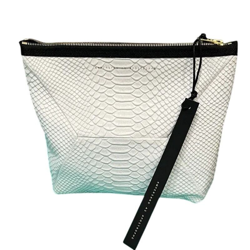 Other Ampersand as Apostrophe X Pouch Clutch White Python NWT Size ONE SIZE - 6 Thumbnail