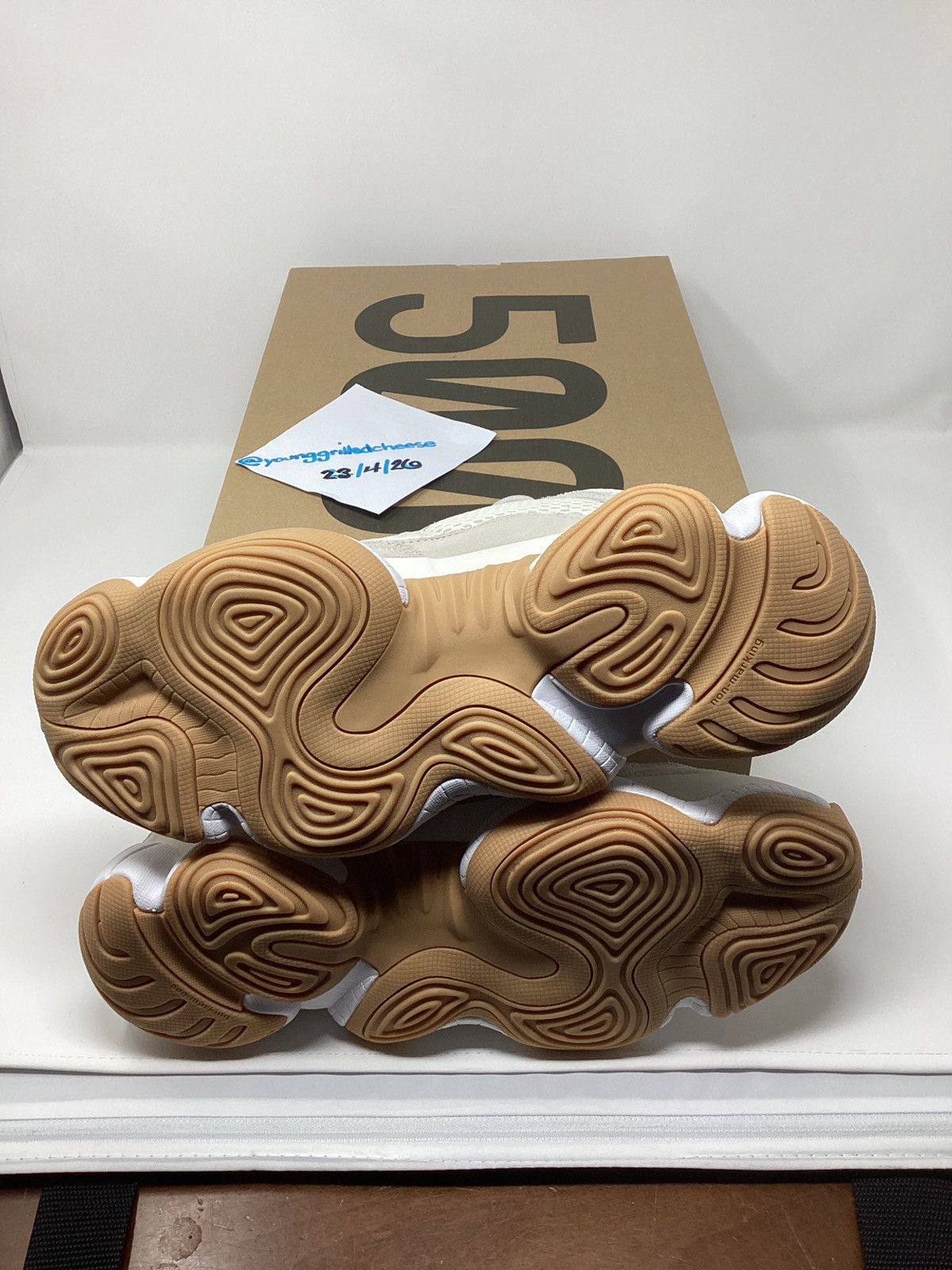 Yeezy YEEZY 500 Stone Taupe Size 12.5 Size US 12.5 / EU 45-46 - 7 Thumbnail