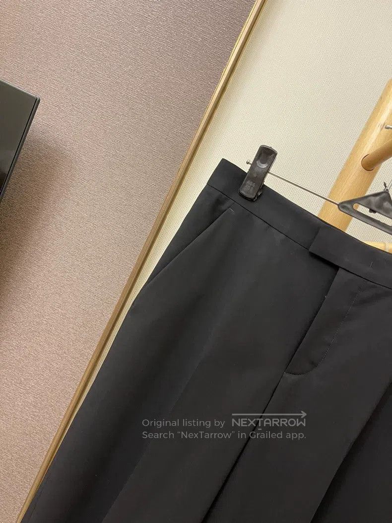 Valentino Valentino Black wide-leg pants Size 39" - 7 Thumbnail