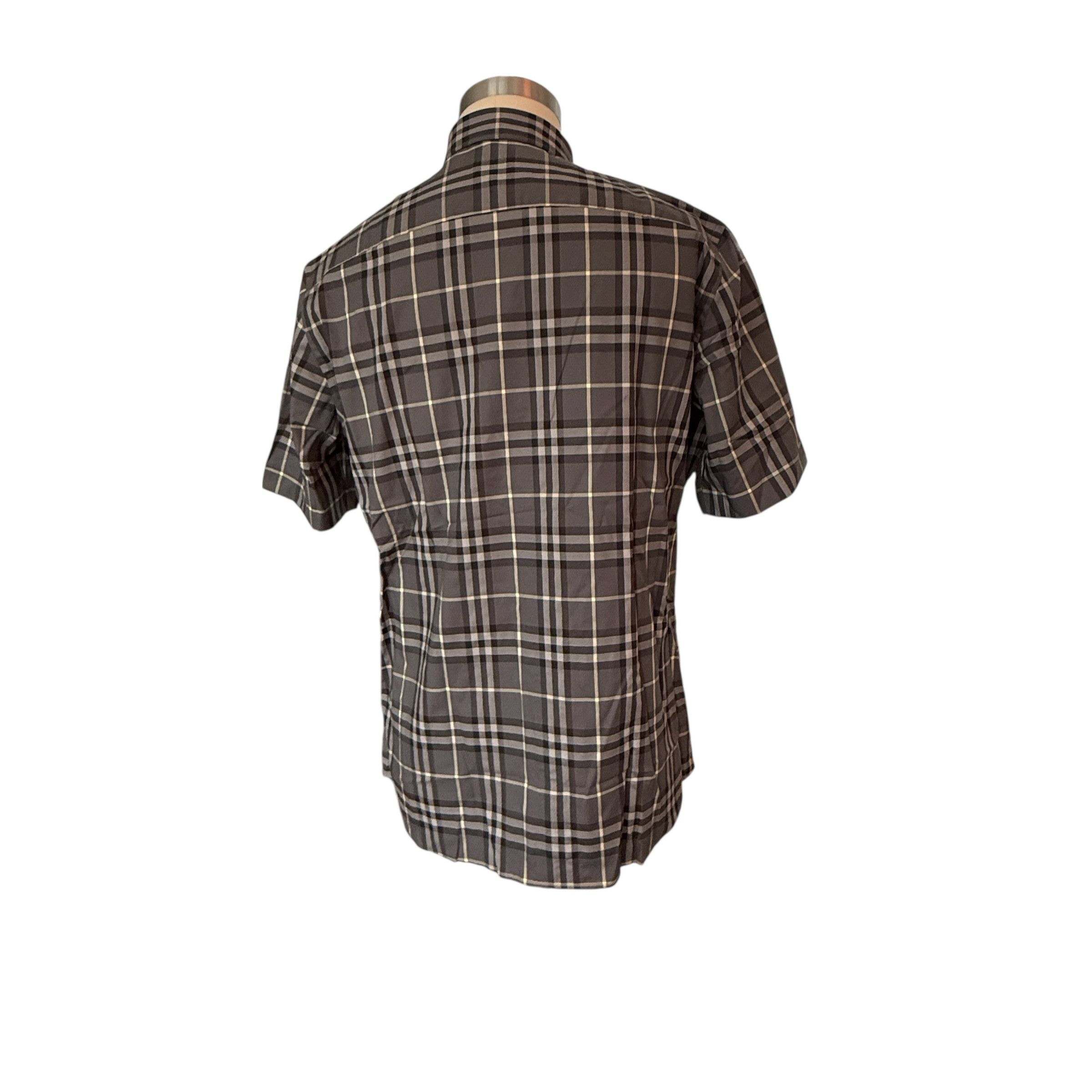 Burberry Burberry SHEFFORD Check Short Sleeve Shirt 8084691, small Size US S / EU 44-46 / 1 - 6 Thumbnail