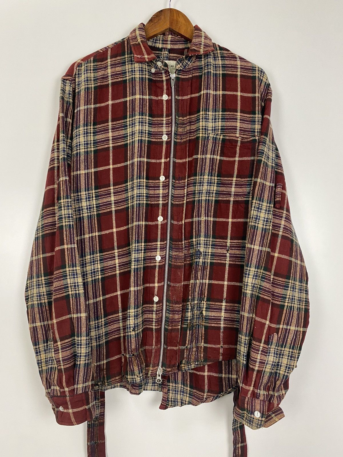 Japanese Brand × Vintage Vintage Private Brand AG zipper jacket Size US XL / EU 56 / 4 - 11 Thumbnail