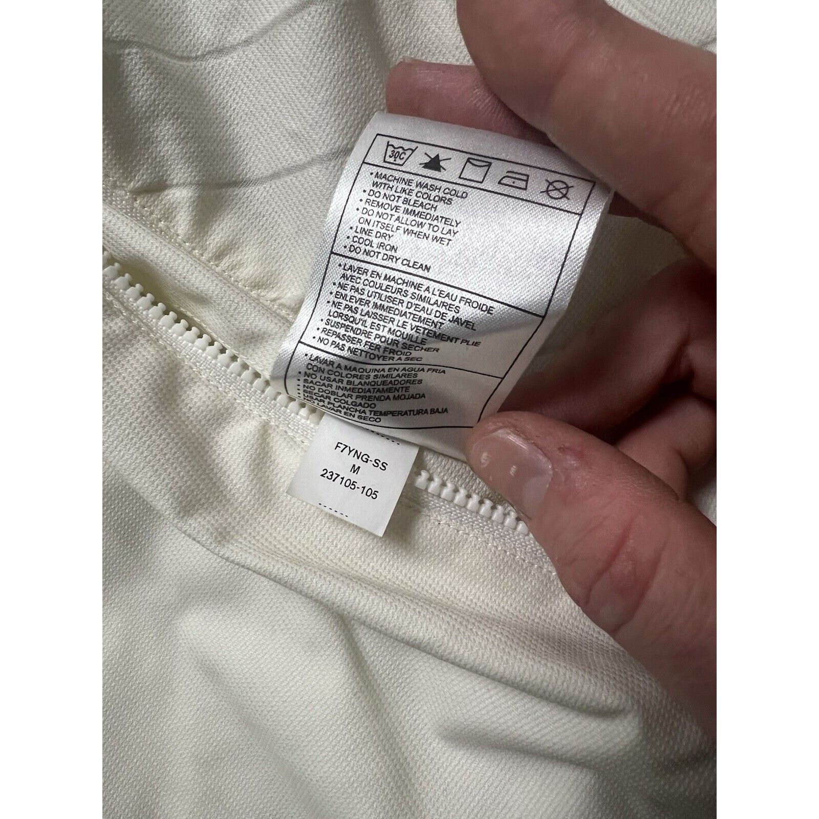 Nike Nike White Fishtail Parka Cotton Women’s M 237105-105 Size M / US 6-8 / IT 42-44 - 8 Thumbnail