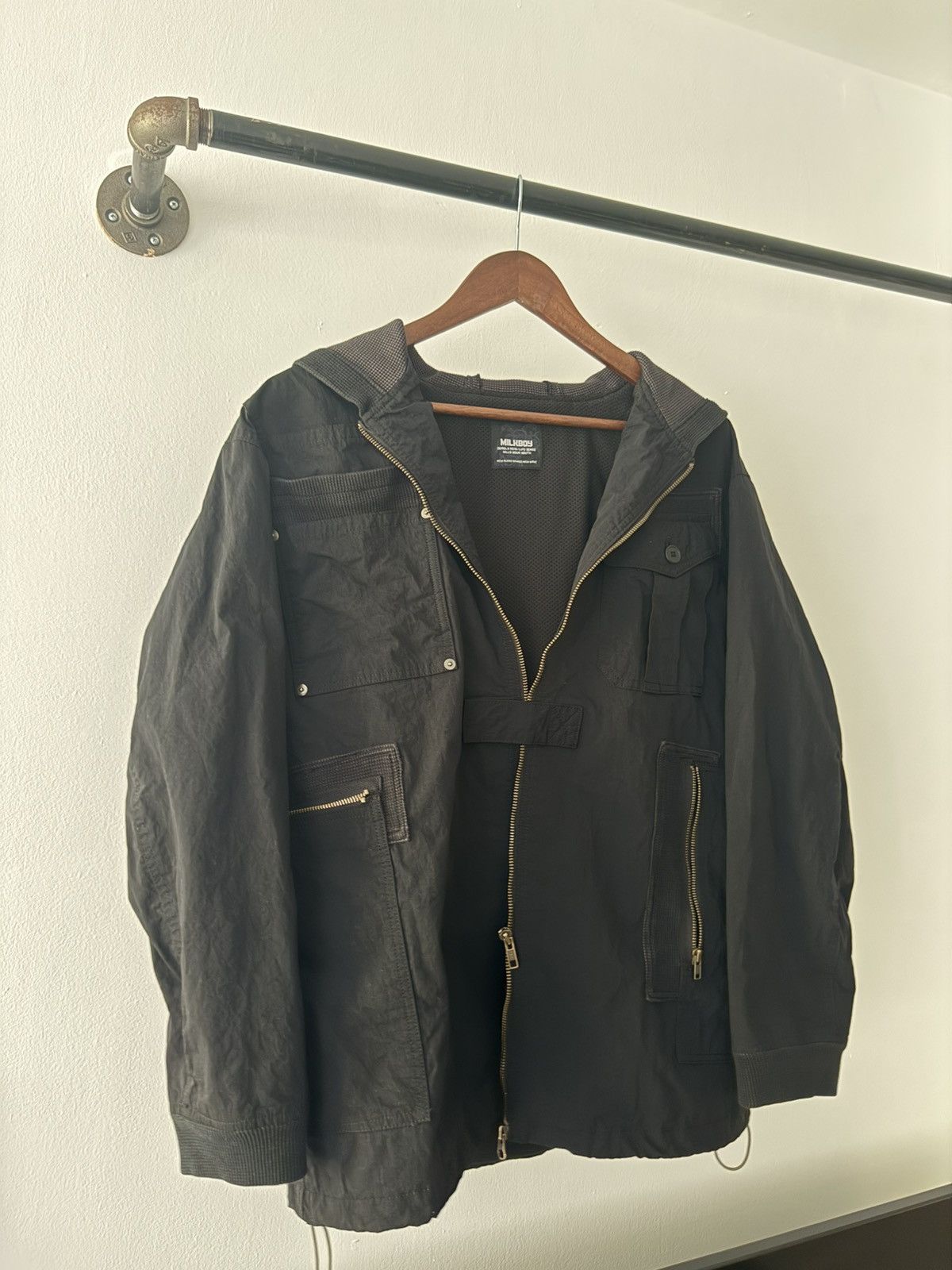 ミリタリージャケット vintage MILKBOY miritary jacket bu Japanese Brand Vintage Milkboy Military Jacket | Grailed