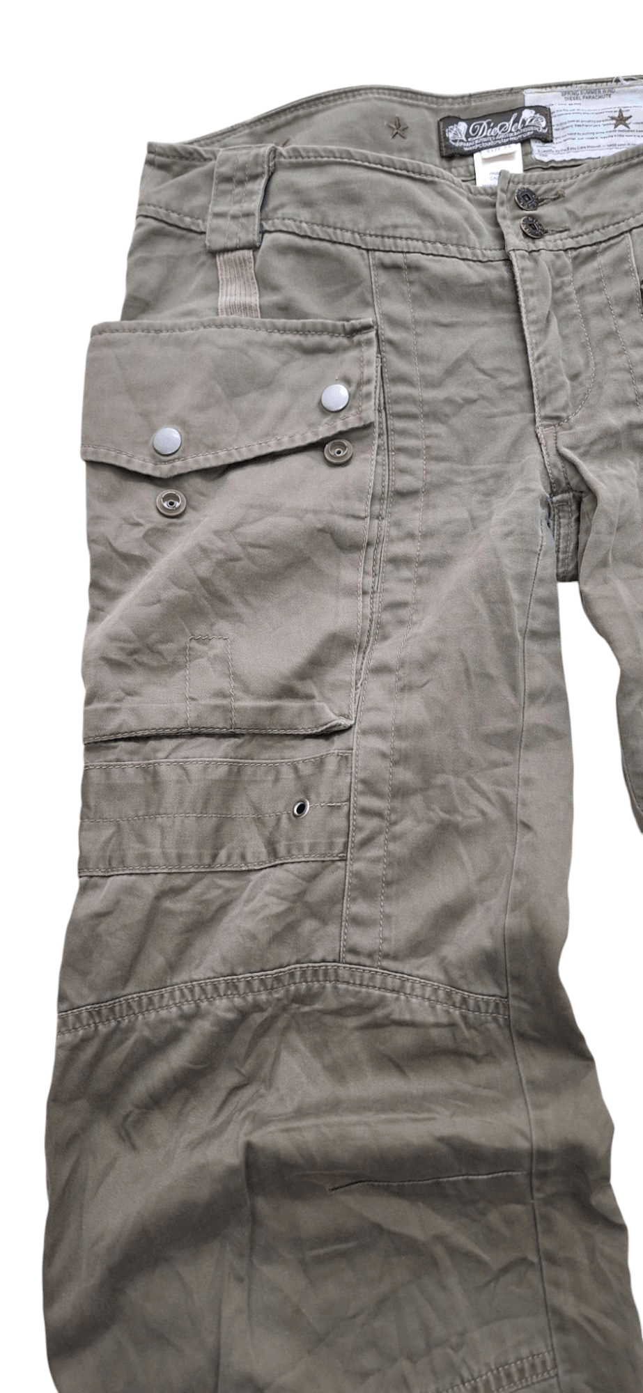 Diesel Vintage Diesel Spring Summer Parachute Trousers Pants Size US 29 - 7 Thumbnail