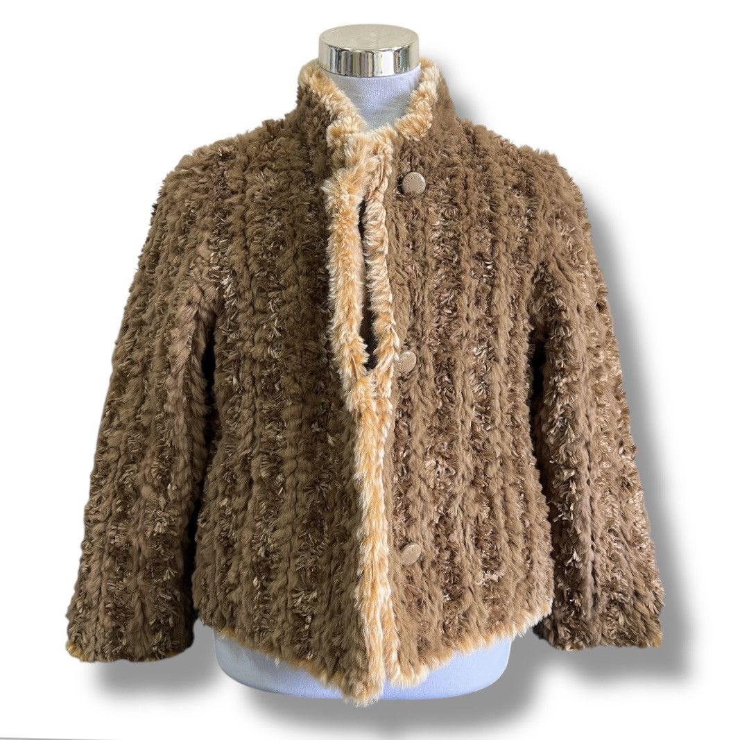 Balmain BALMAIN REVERSIBLE MONOGRAM FUR JACKET Size US L / EU 52-54 / 3 - 2 Thumbnail
