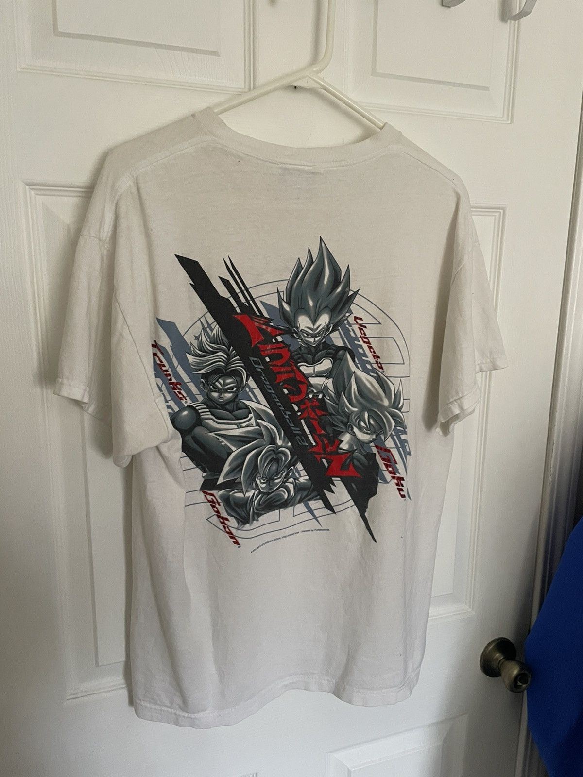 T-shirt Vintage Dragon Ball Z COSPA Shenron - Taille M Crème - Occasion Très Bon état 9/10