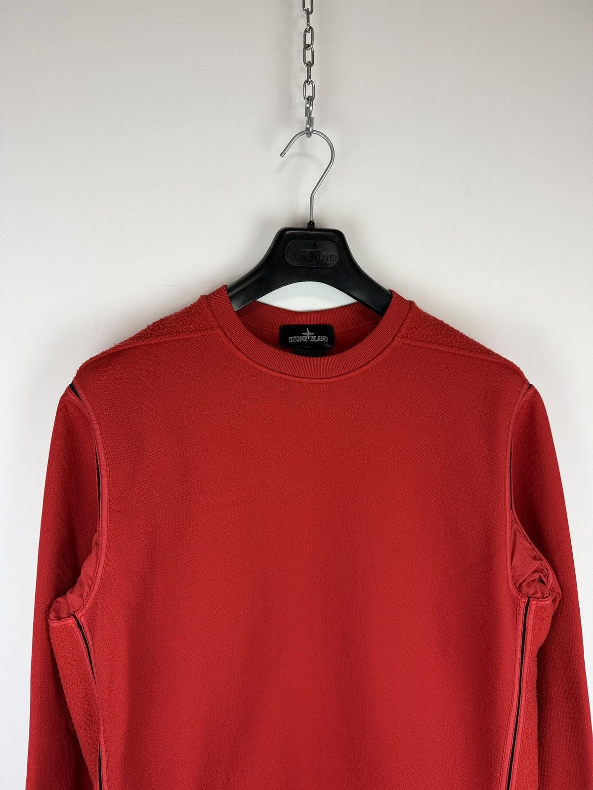 Stone Island Red Stone Island Shadow Project sweatshirt Size US M / EU 48-50 / 2 - 3 Thumbnail