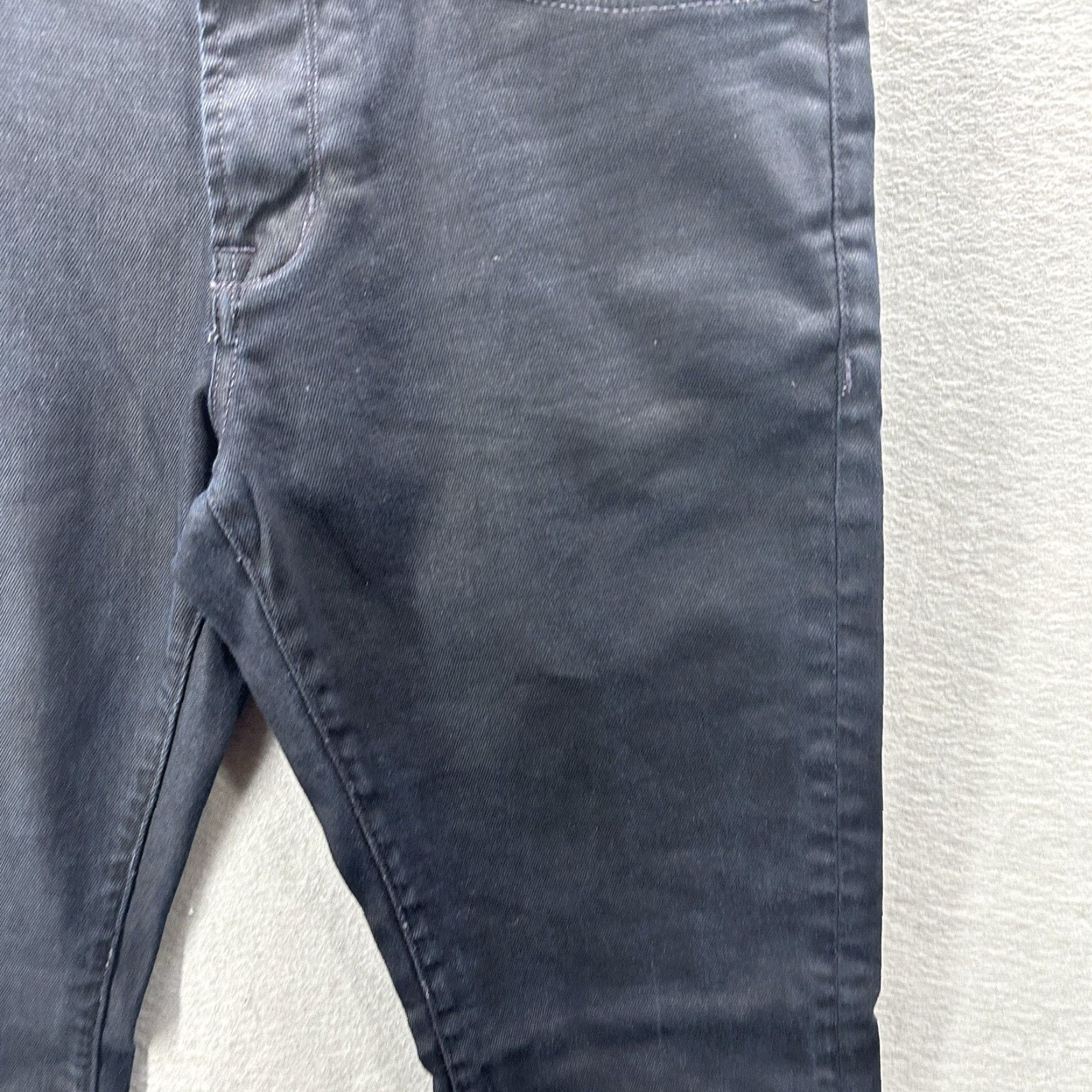 John Varvatos John Varvatos Jeans Mens 32 x 29 Black Bowery Denim Slim Straight Pants Preppy Size US 32 / EU 48 - 4 Thumbnail