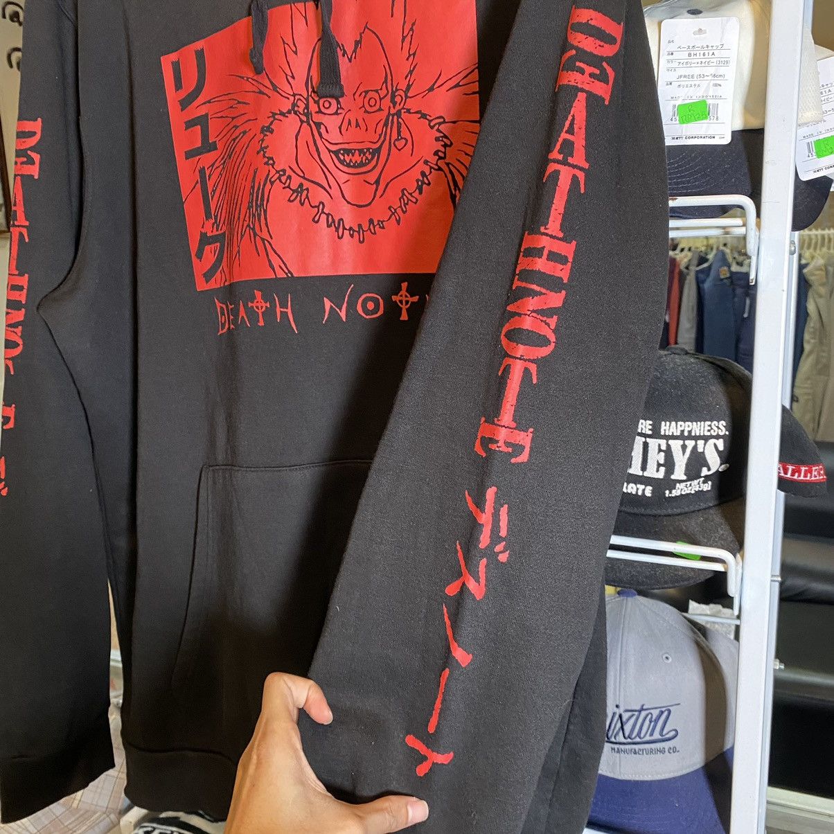 Anime Rare!!! Ryuk Death Note Movie Hoodie Anime Japan Size US XXL / EU 58 / 5 - 9 Thumbnail