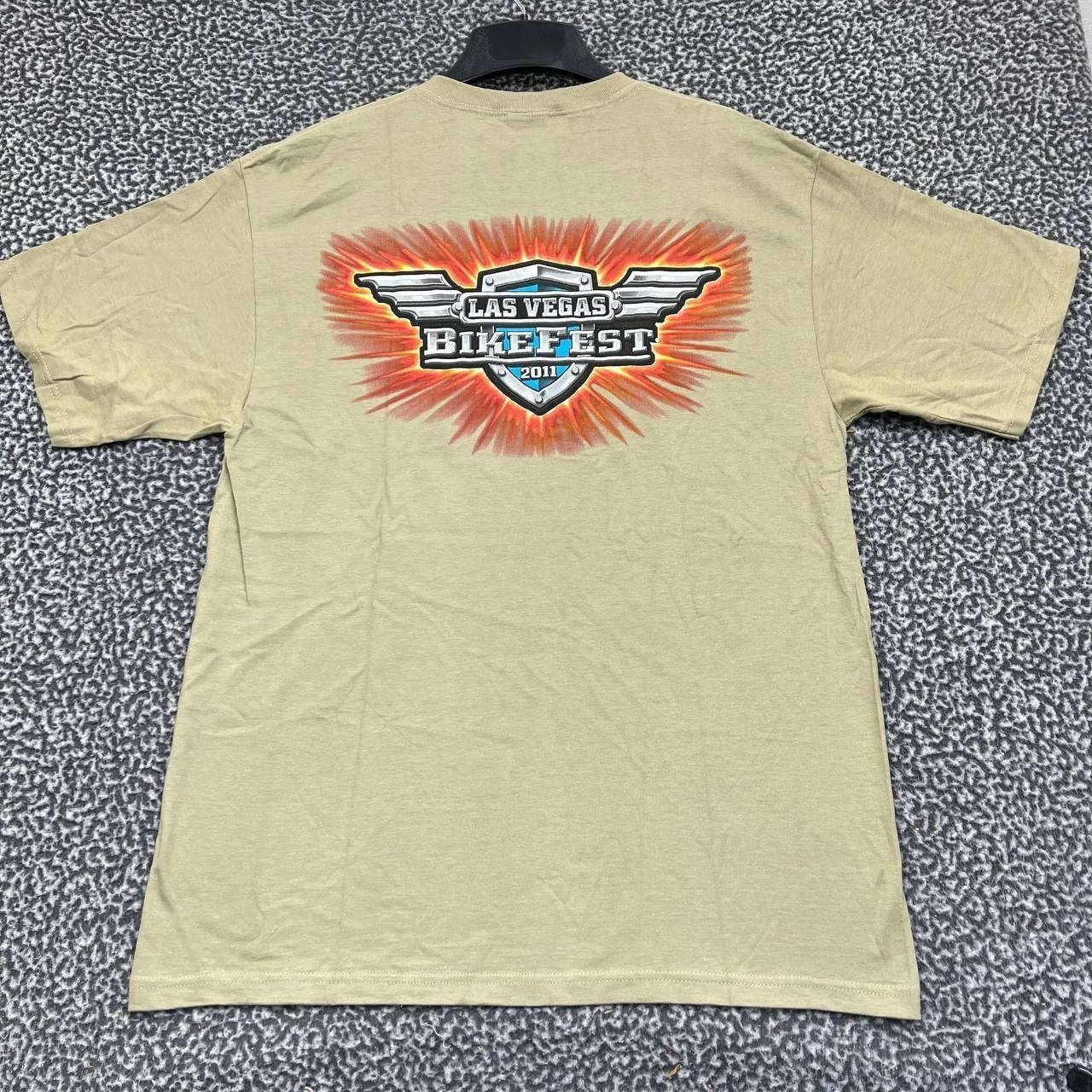 Fruit Of The Loom Vintage Las Vegas Bike Fest Shirt Men L Deadstock New Size US L / EU 52-54 / 3 - 1 Thumbnail