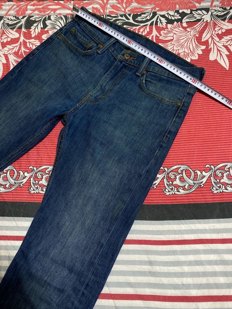 Levi's × Vintage vINTAGE Levi’s Retro Y2K Men`s Blue Denim Jeans Size US 32 / EU 48 - 19 Thumbnail