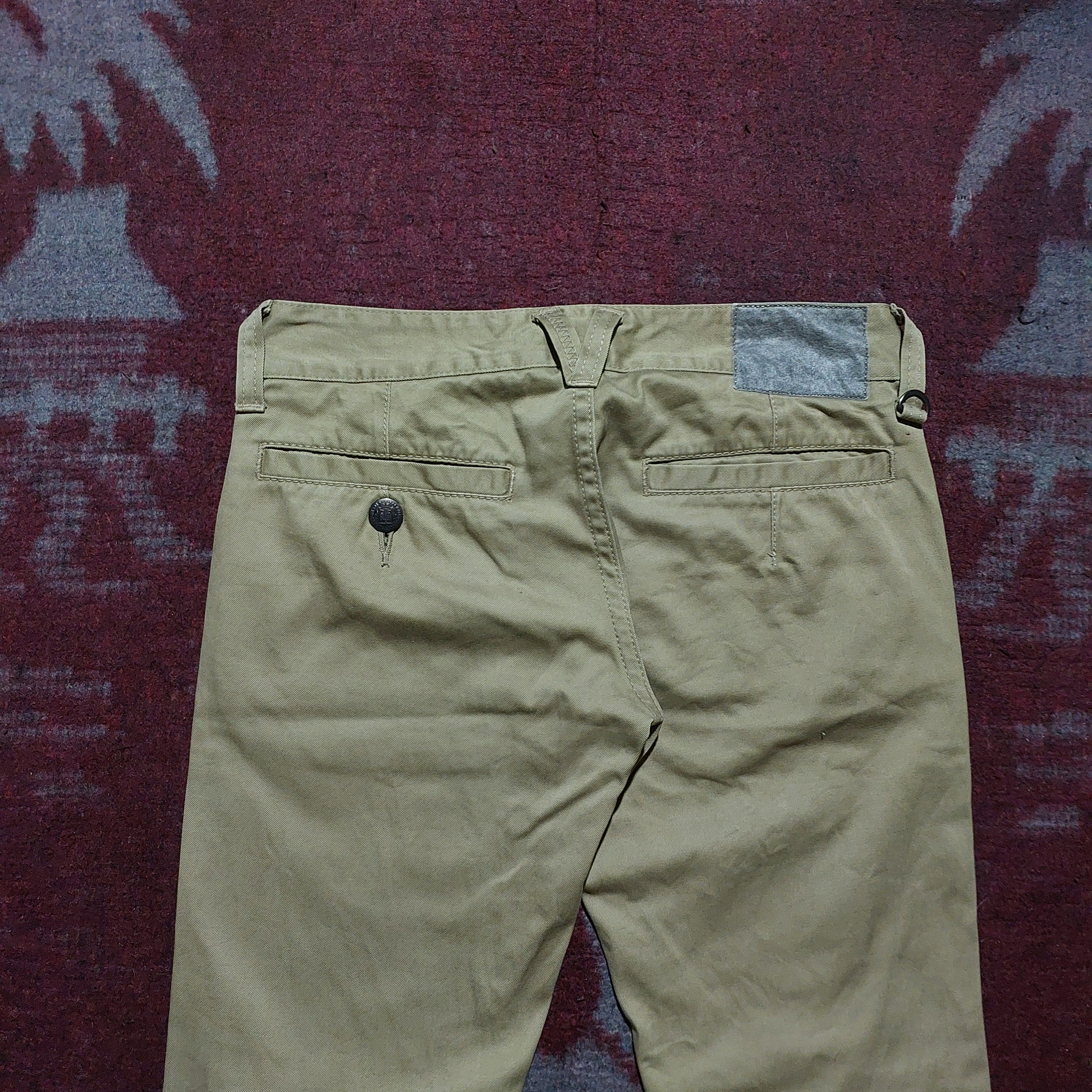 Vanquish Vanquish Gold Japan cotton boot cut pants Size US 30 / EU 46 - 4 Thumbnail