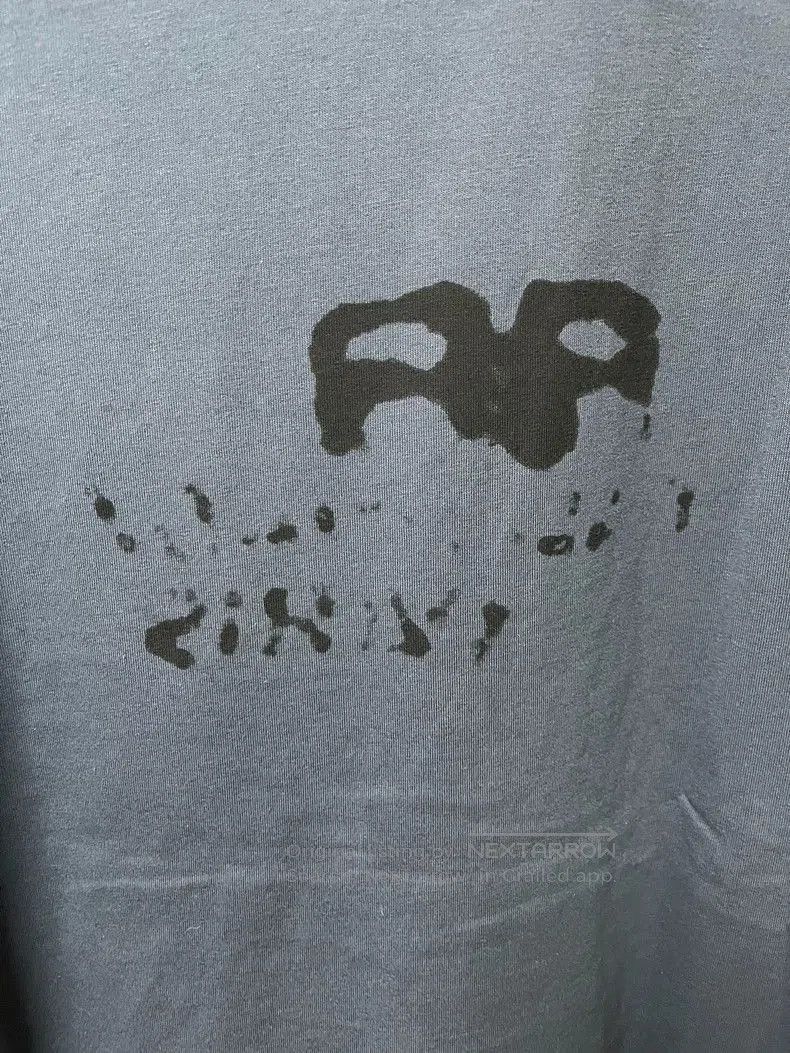 Balenciaga Balenciaga FW23 Blue Ink BB T-shirt. Size US S / EU 44-46 / 1 - 5 Thumbnail
