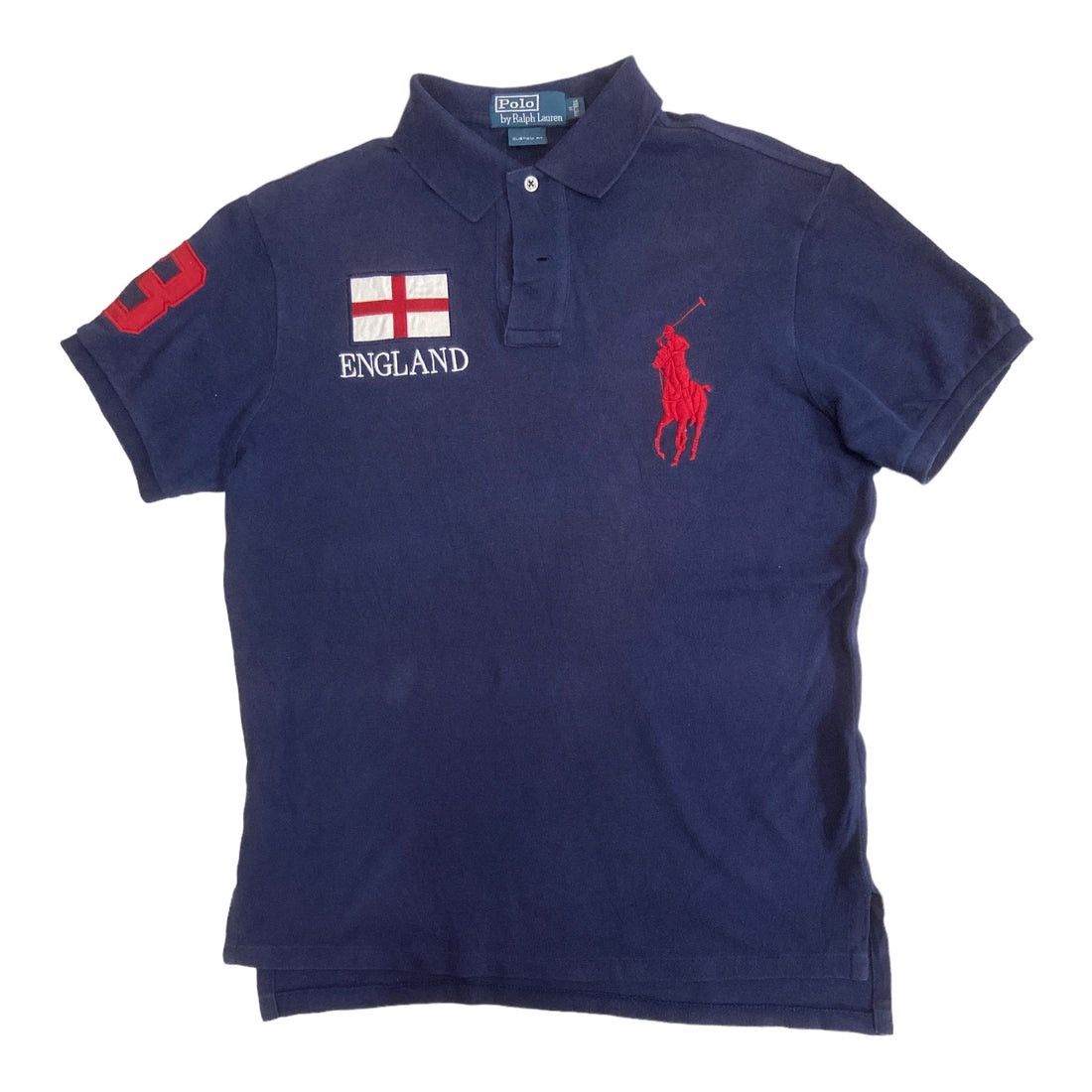 Polo Ralph Lauren ENGLAND POLO RALPH LAUREN T SHIRT GB Club Navy Grailed