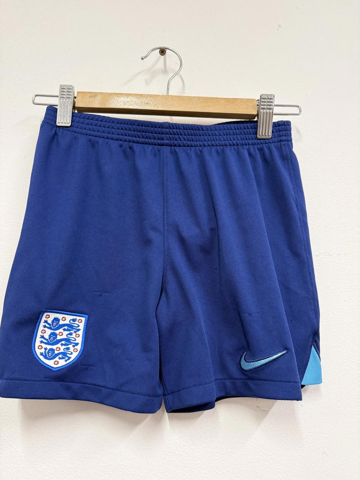 Nike Nike England Soccer Shorts Blue XL Size ONE SIZE - 1 Thumbnail