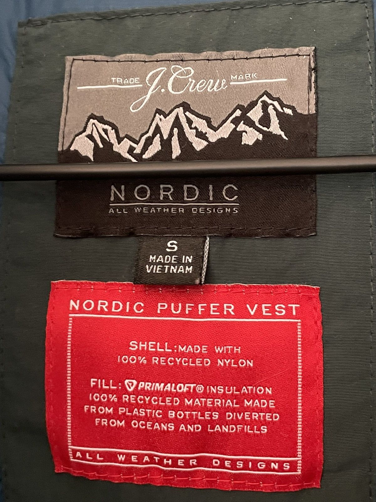 J.Crew Nordic Puffer Vest Size US S / EU 44-46 / 1 - 3 Thumbnail