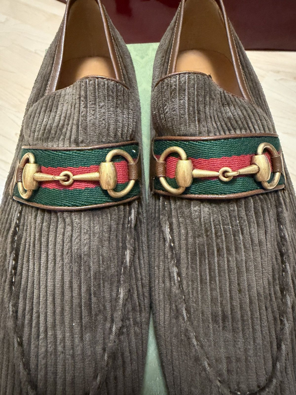 Gucci Gucci Jordaan Loafers Size US 9 / EU 42 - 6 Thumbnail