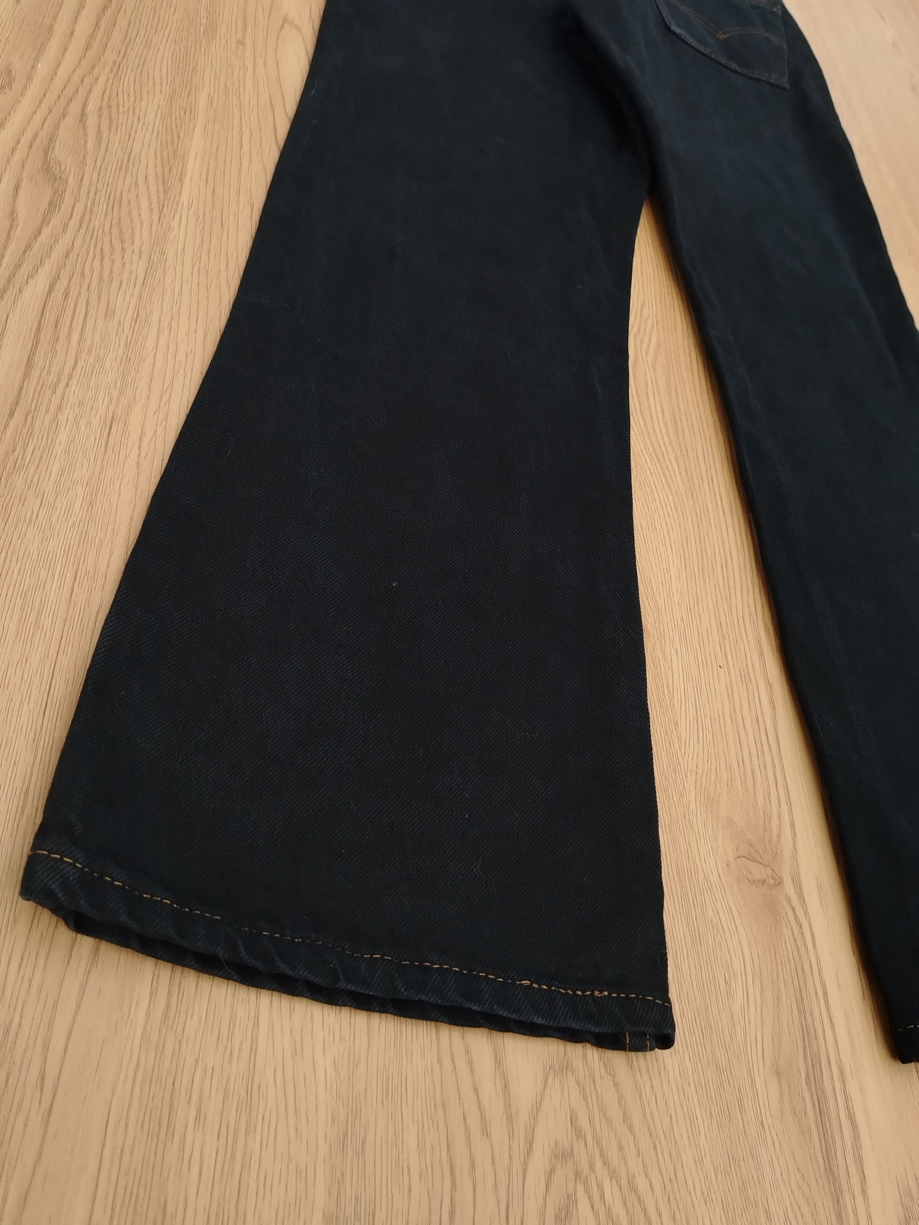 Levi's Levis 517 Jeans Bootcut Super Black USA Size US 31 - 19 Thumbnail